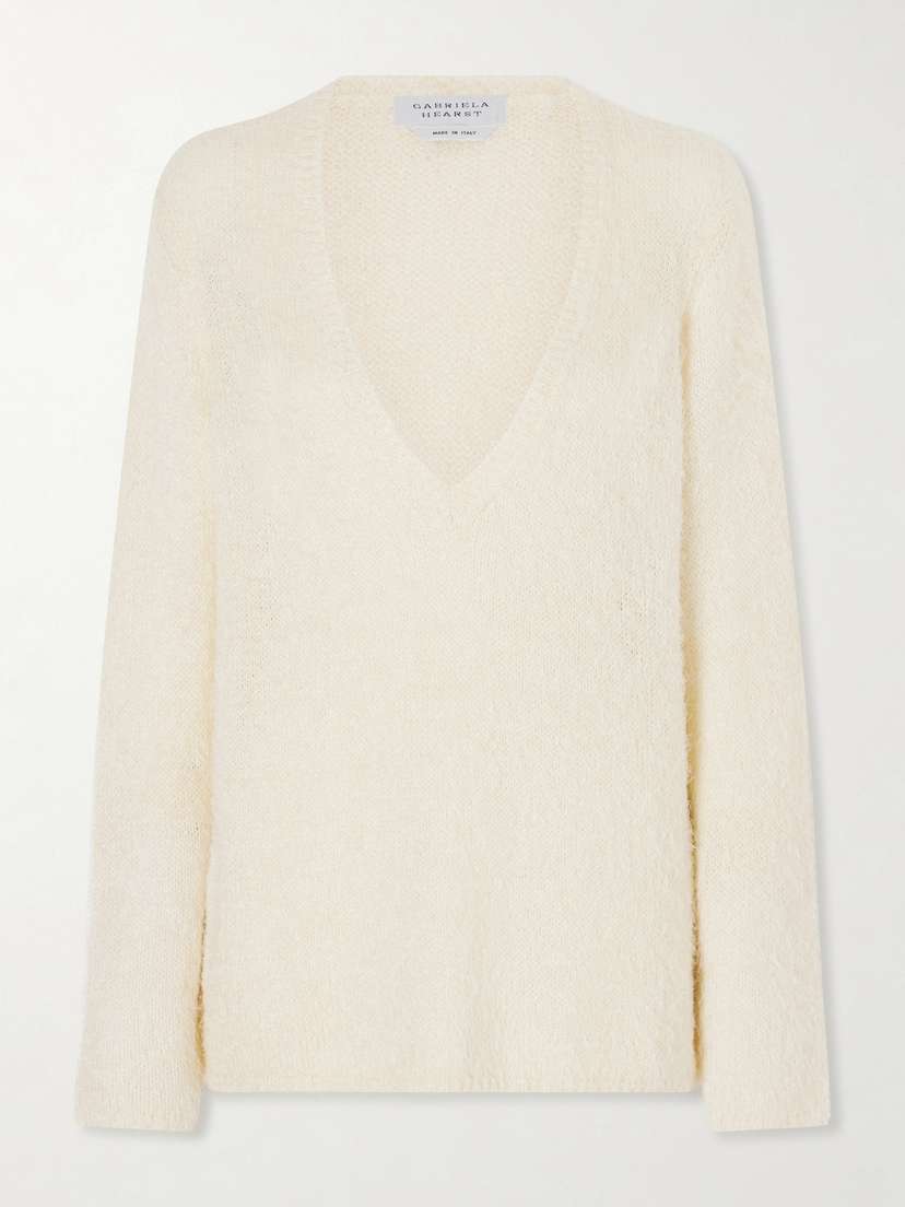 Gabriela Hearst Neoma Silk And Cashmere-blend Sweater