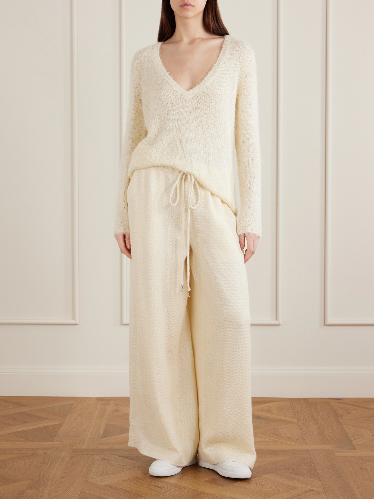 Neoma Silk And Cashmere-Blend Sweater