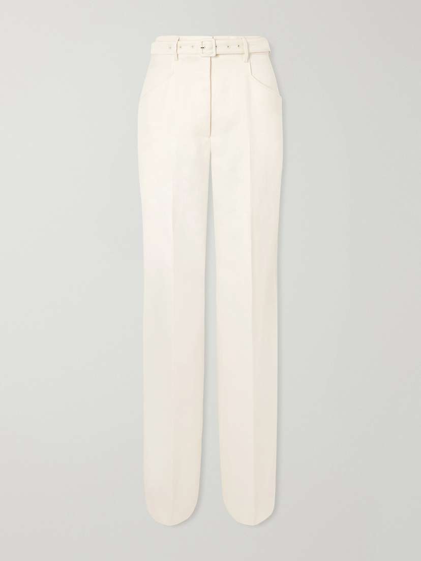 Gabriela Hearst Norman Linen Wide-leg Pants