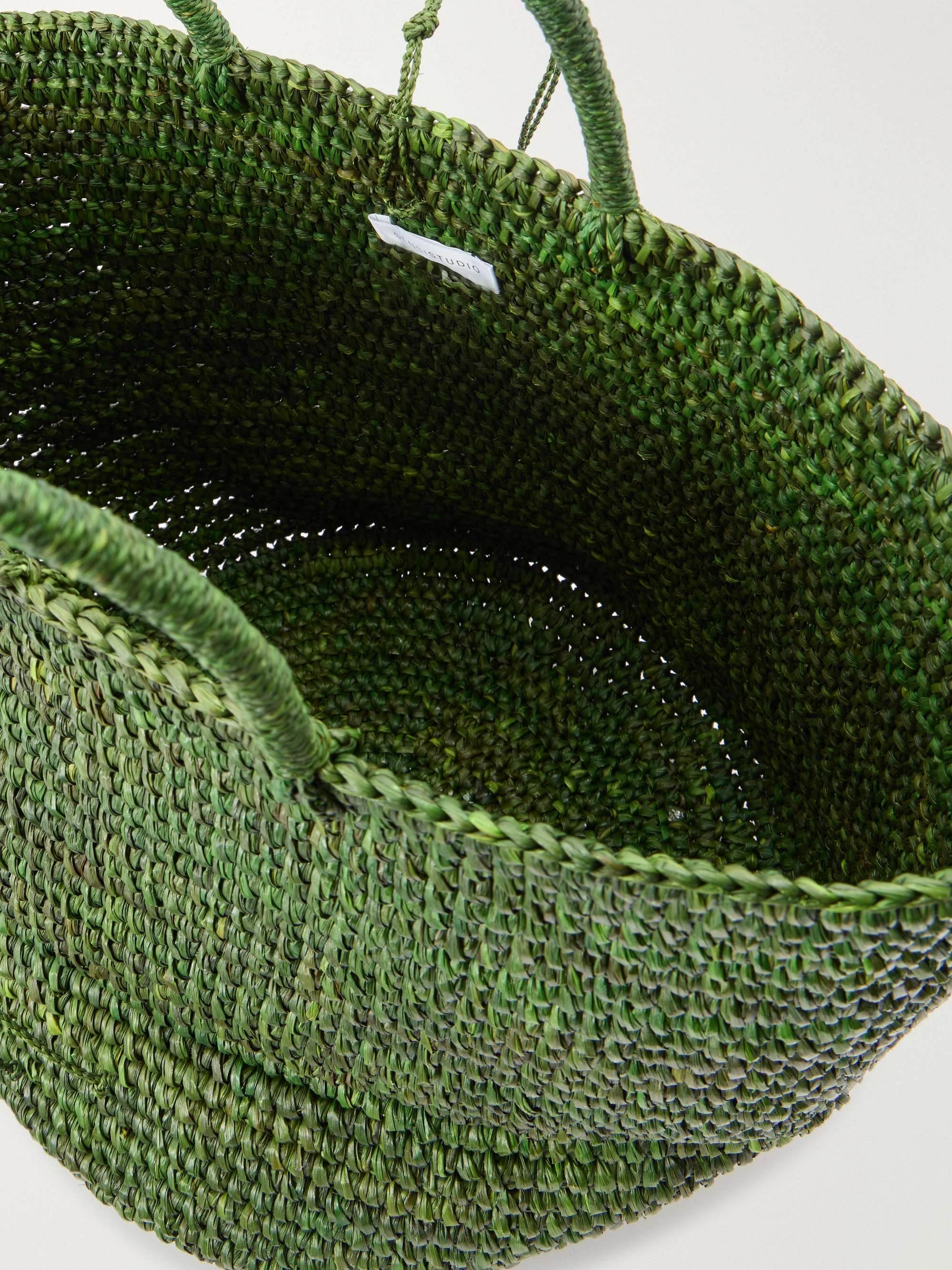 SENSI STUDIO Large straw tote | NET-A-PORTER