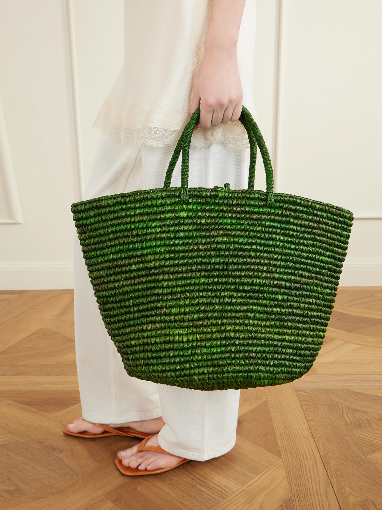 Large Straw Tote