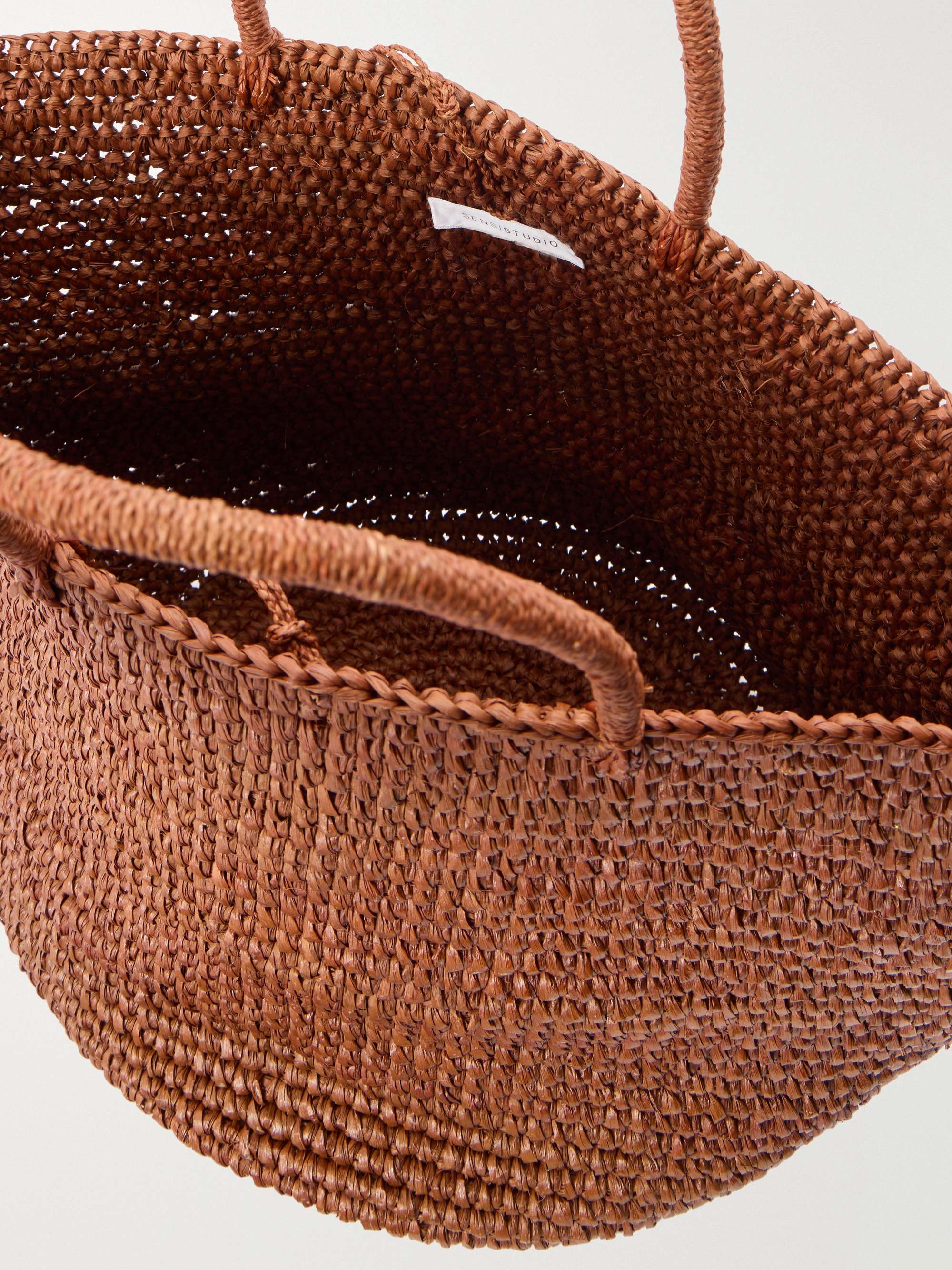 SENSI STUDIO Large straw tote | NET-A-PORTER