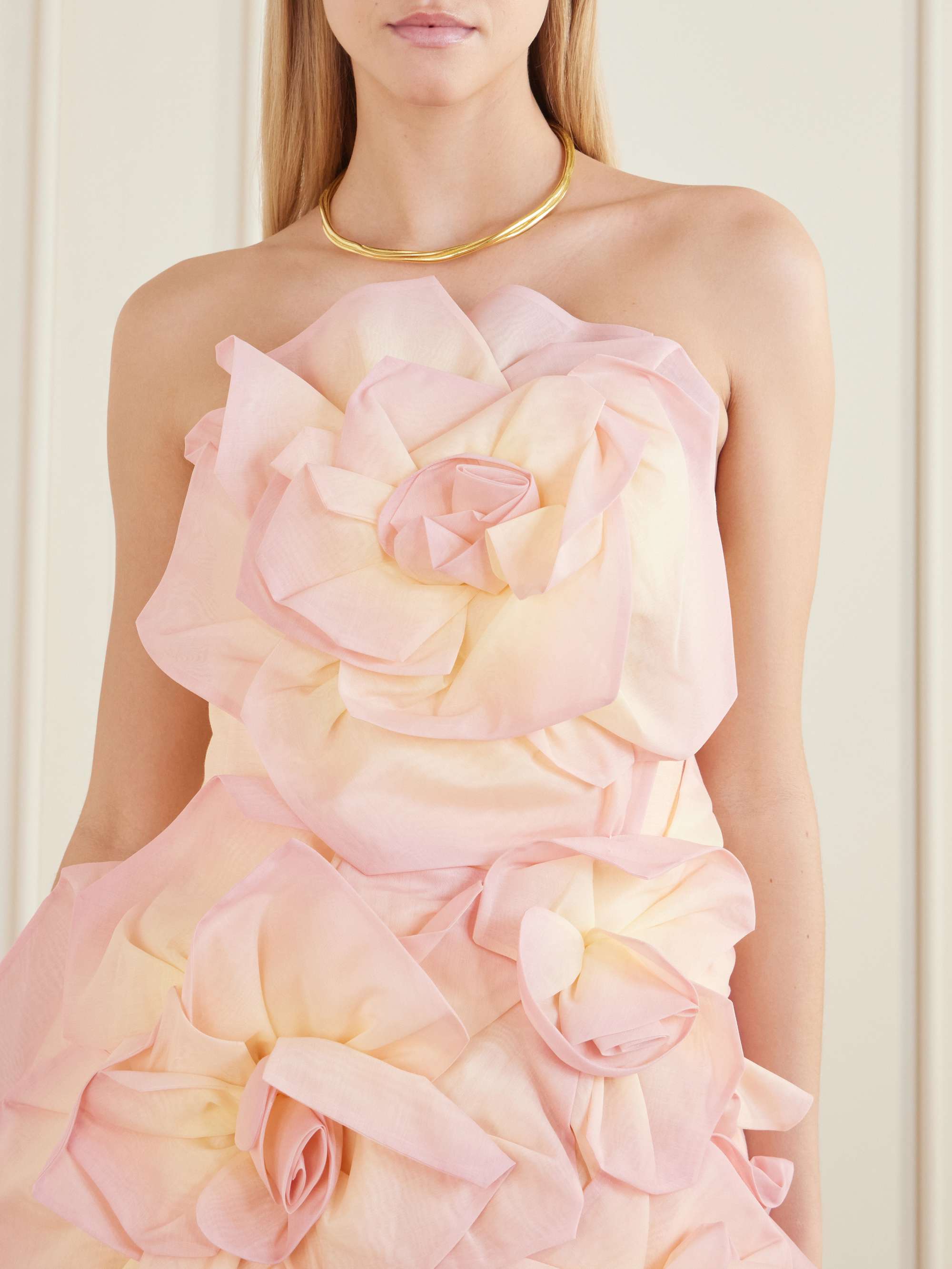 aje pink and yellow dress Rent Aje Pink Dress UK 6