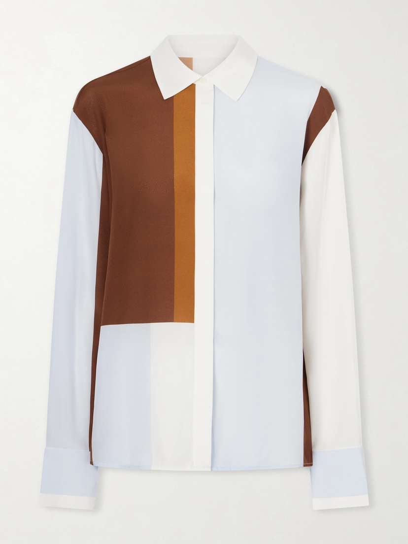 SIR. Marais Printed Silk Shirt
