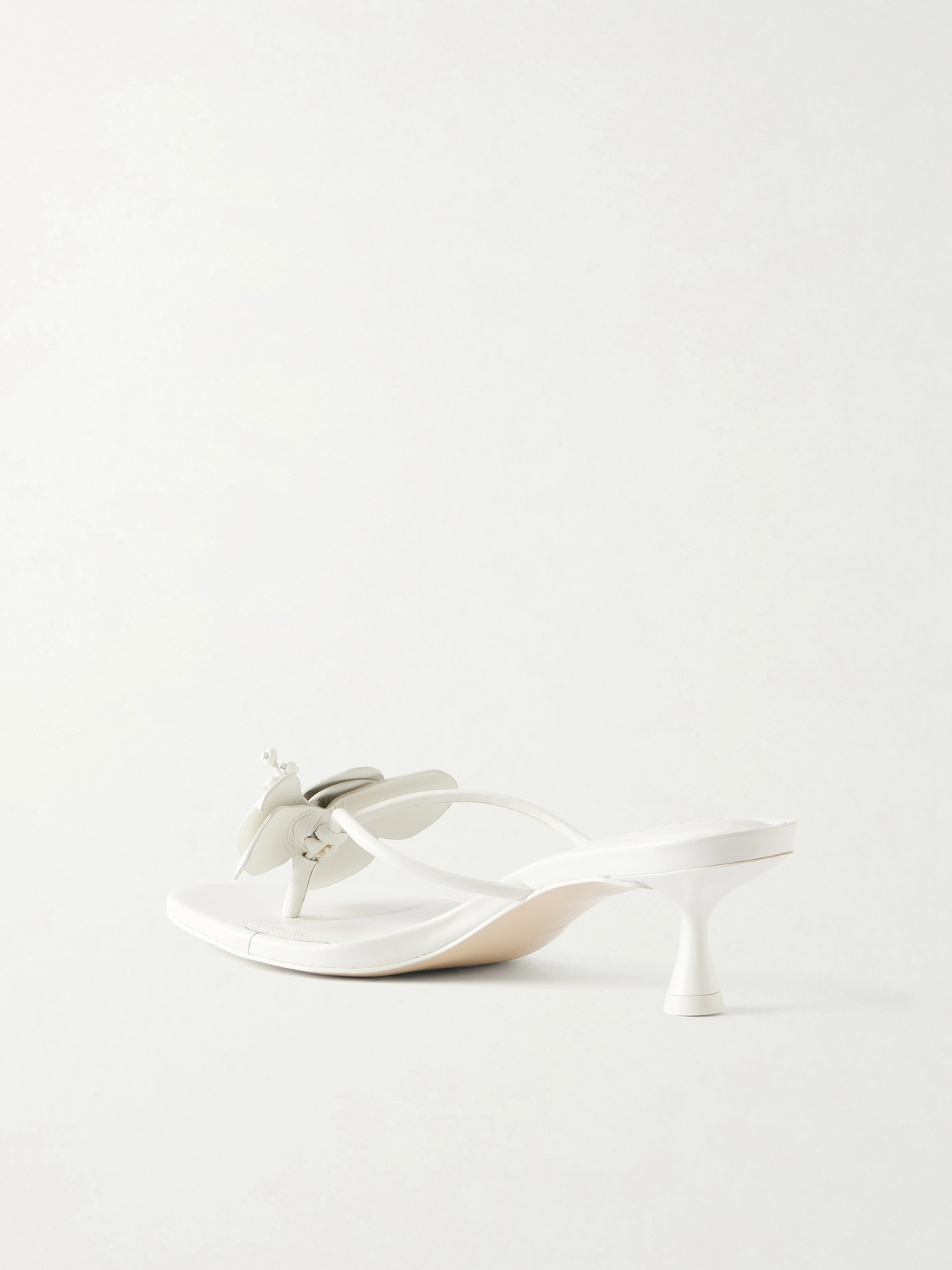 Addison Embellished Leather Thong Sandals