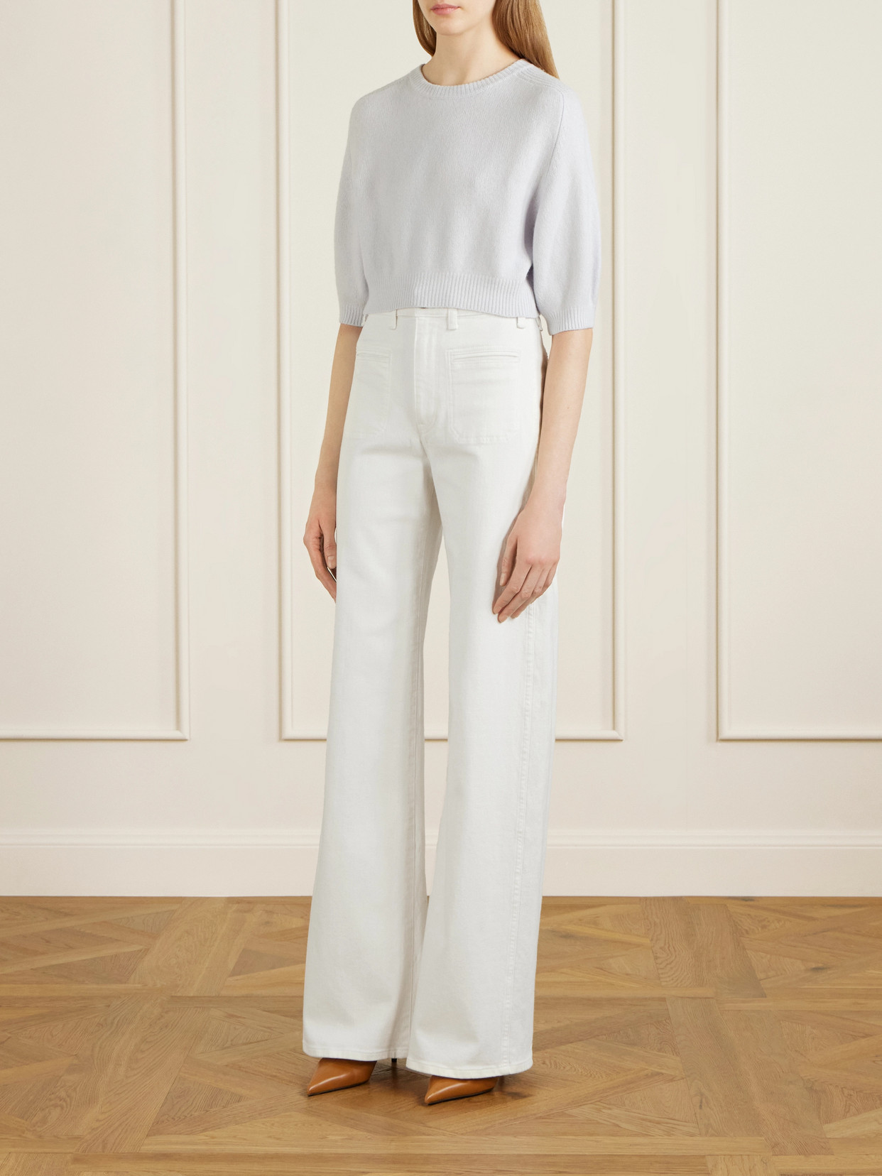 Delmonico High-Rise Wide- Leg