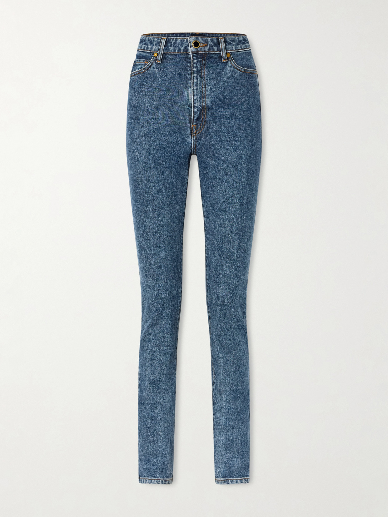 Daria High-Rise Slim-Leg Jeans