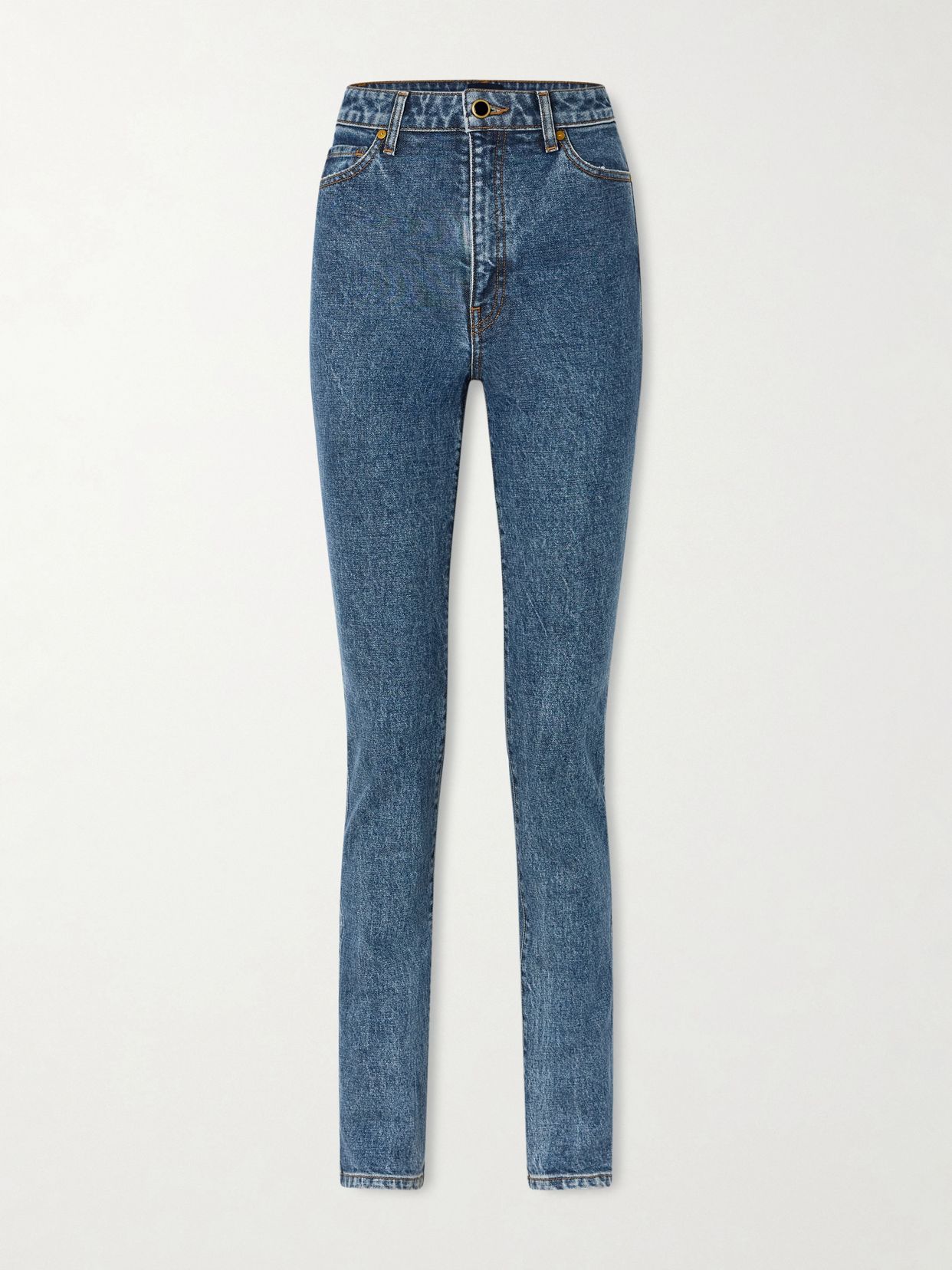 daria high rise slim leg jeans