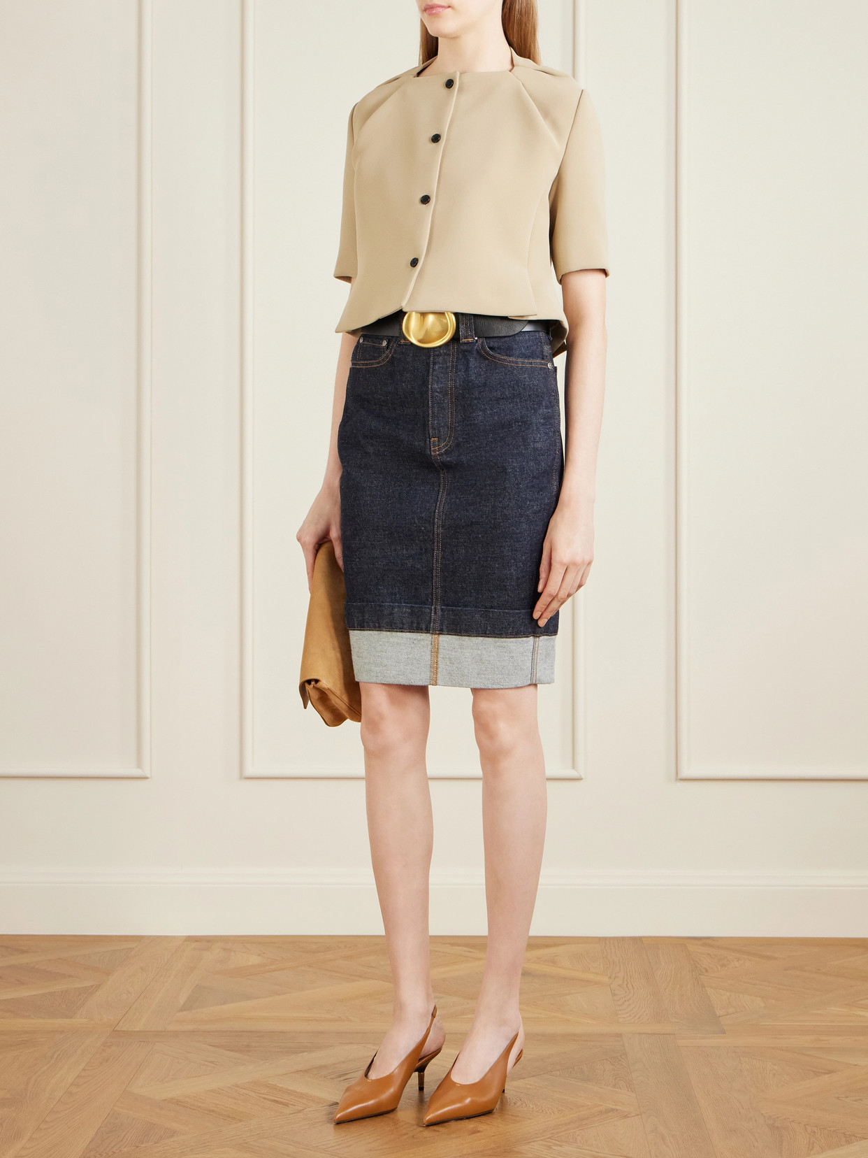 Kendra Denim Skirt