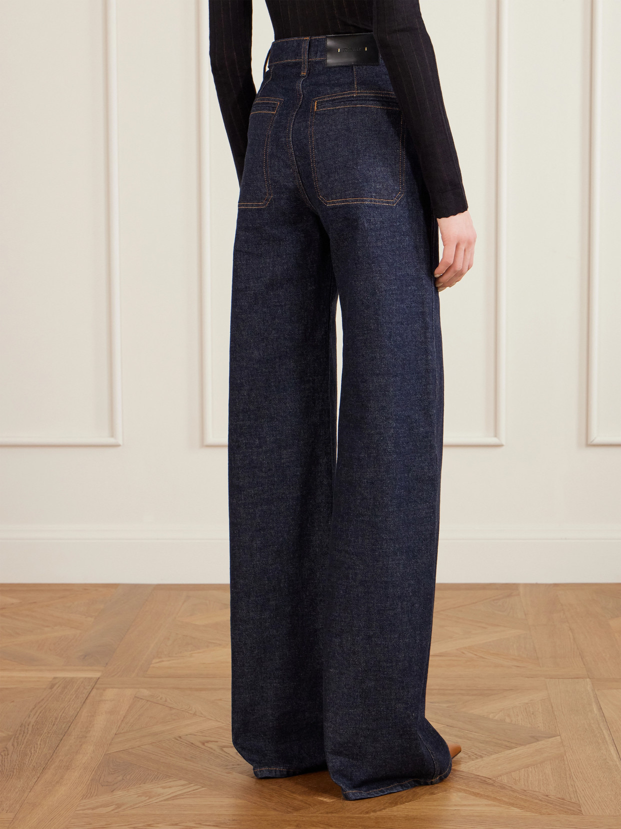 Delmonico High-Rise Wide-Leg Jeans