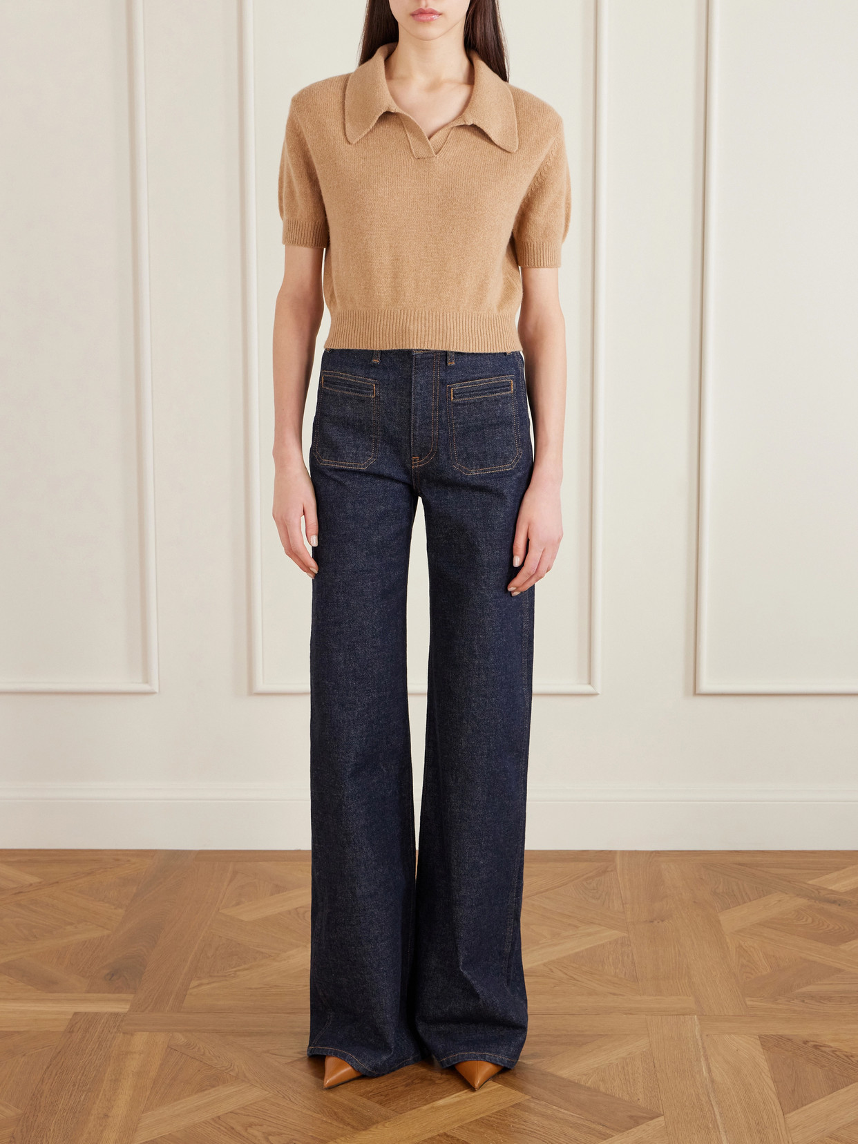 Delmonico High-Rise Wide-Leg Jeans