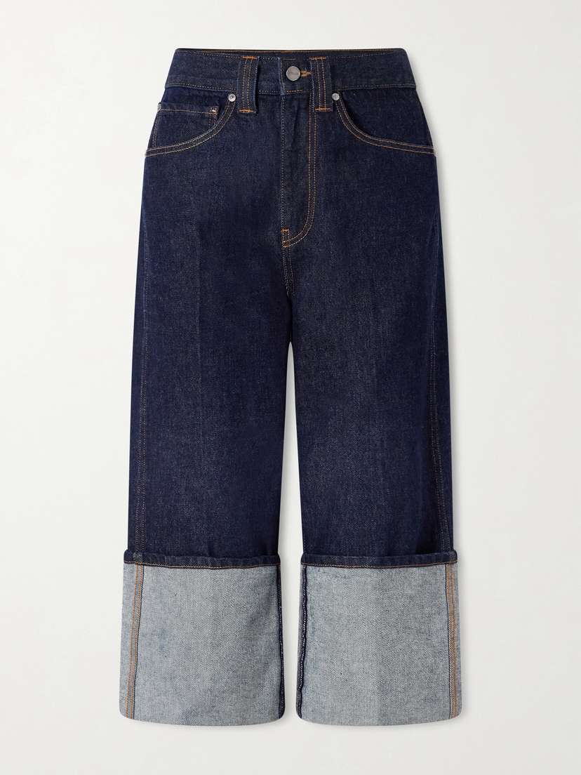 Khaite Boyle Cropped Low-rise Jeans