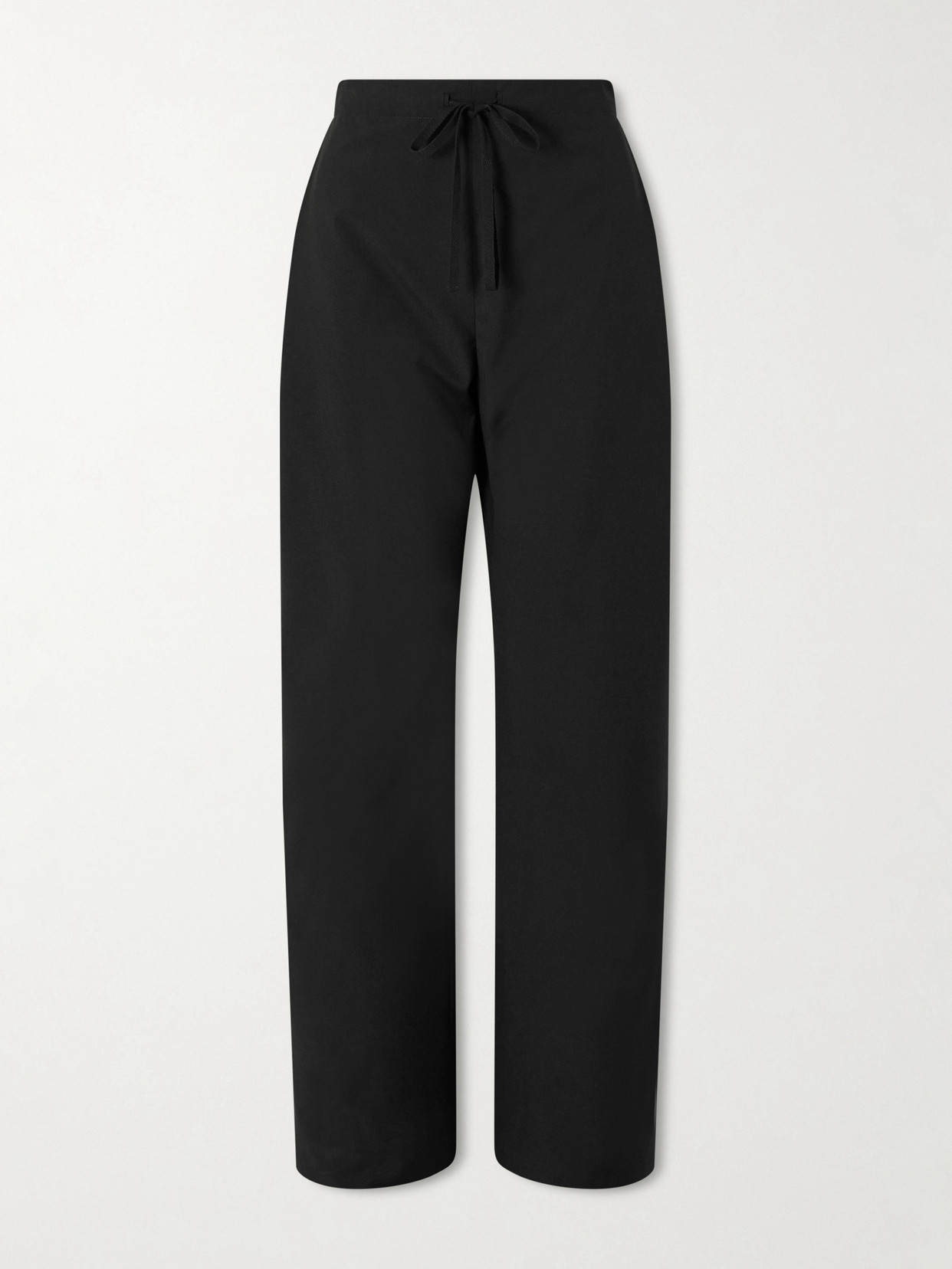 Khaite Rohen Wool Pants In Black