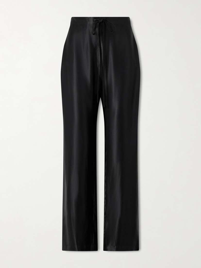Khaite Rohen Satin Pants