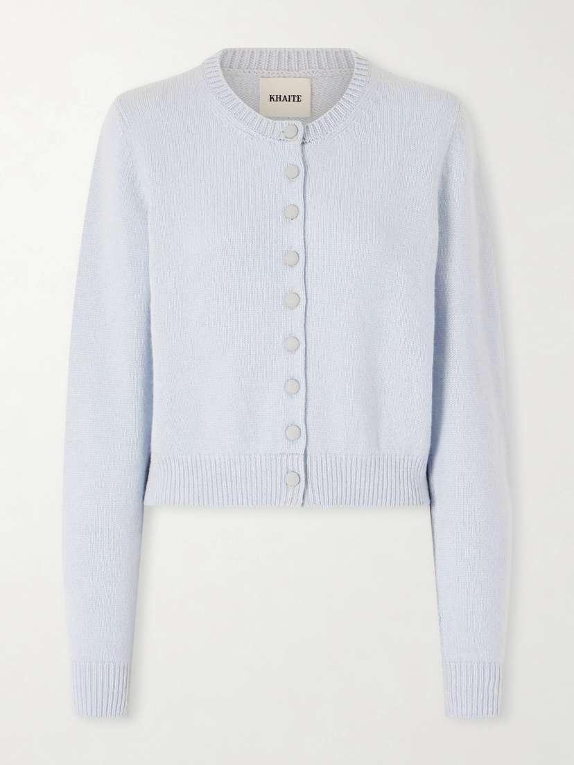 Khaite Everheart Cashmere Cardigan