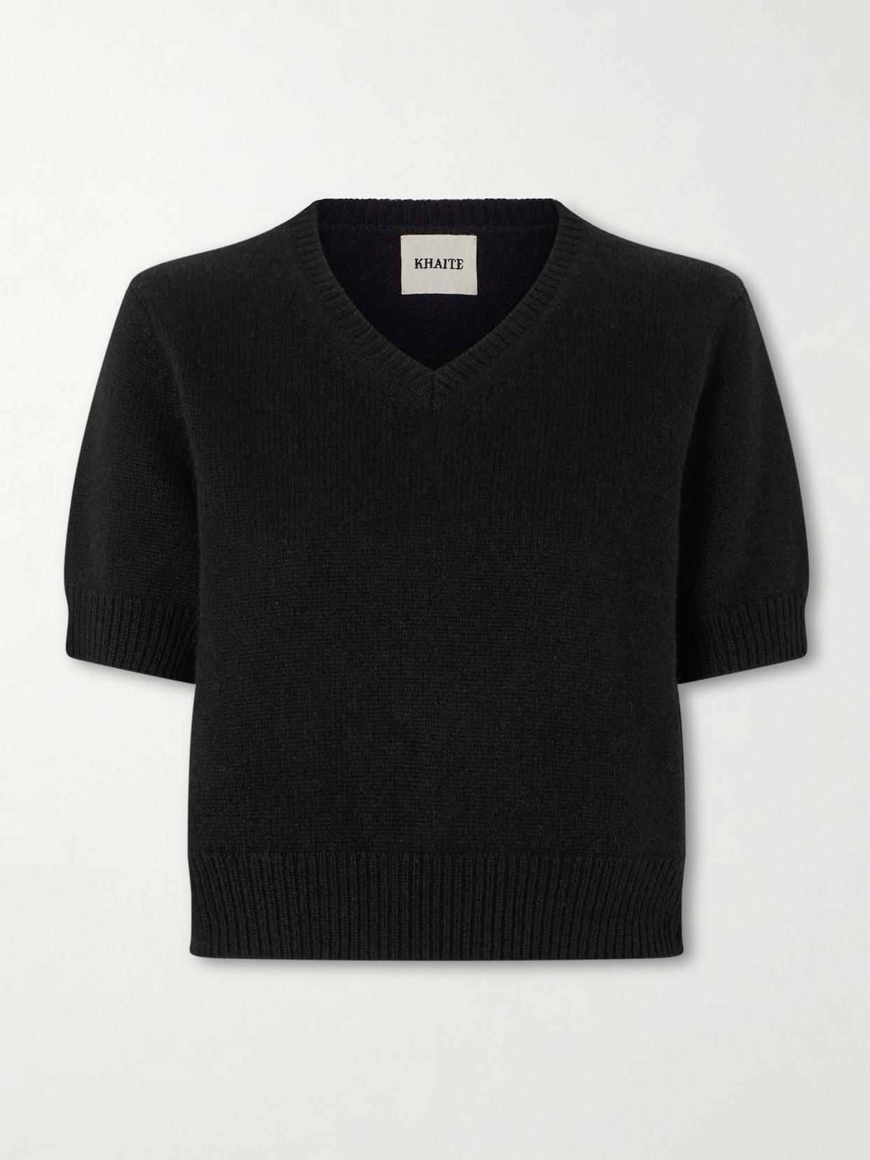 Khaite Jas Cashmere Sweater In Black