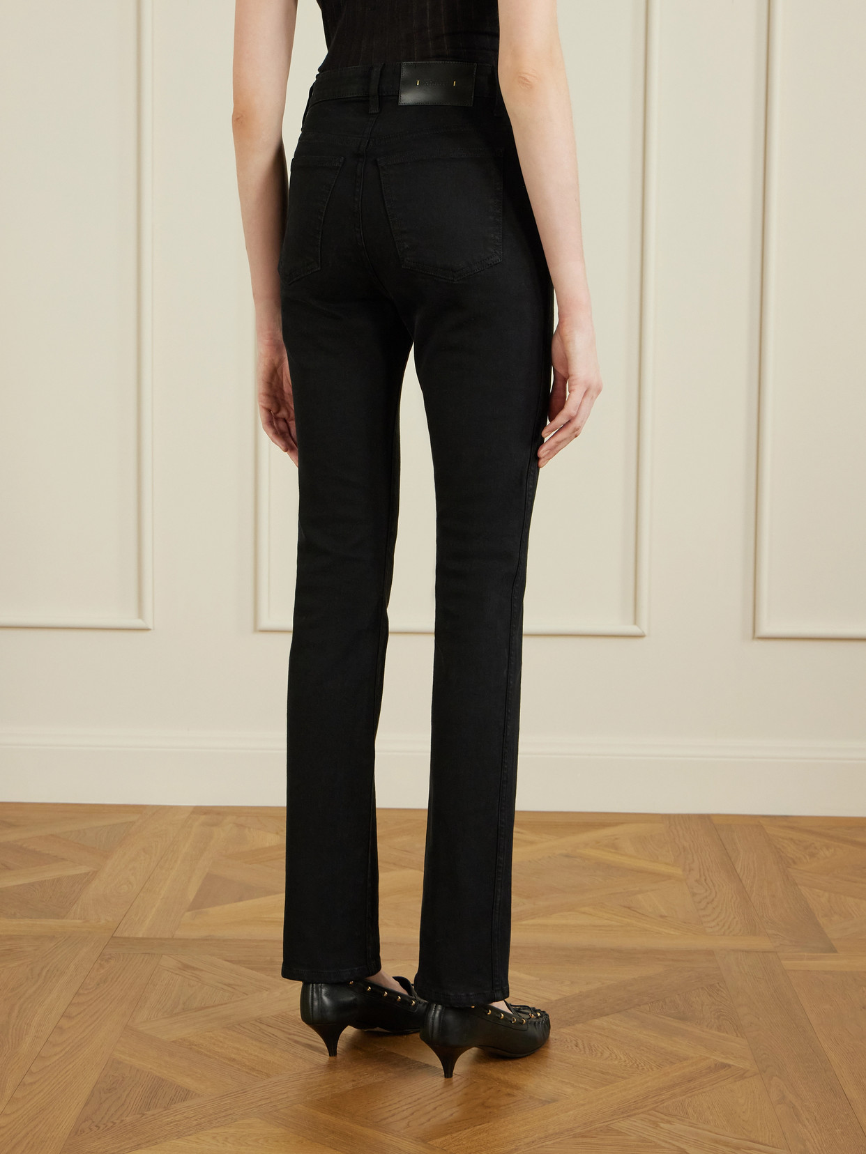 Daria High-Rise Slim-Leg Jeans