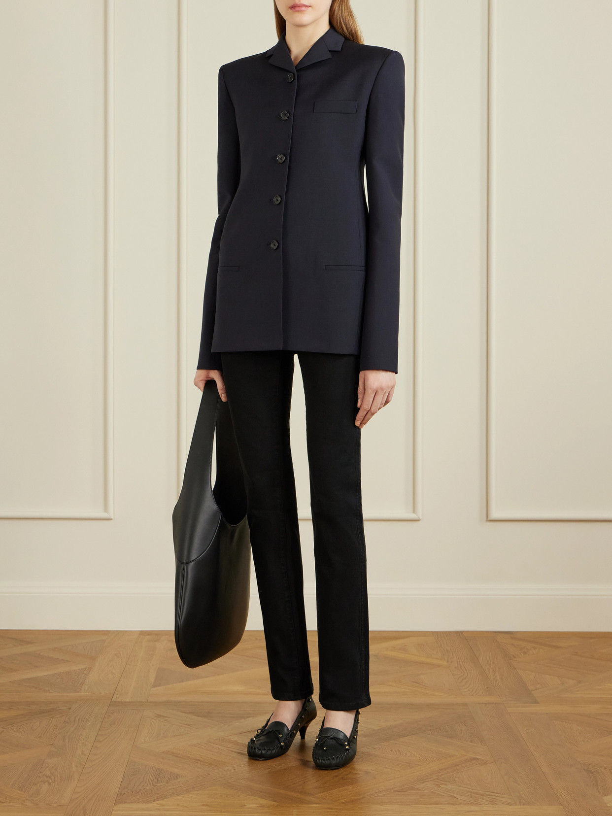 Daria High-Rise Slim-Leg Jeans