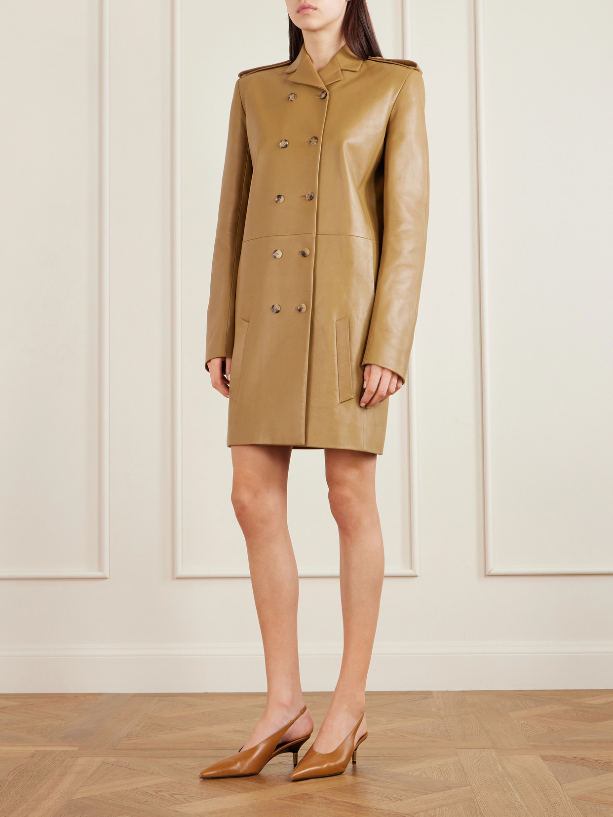 Sadra Double-Breasted Coat