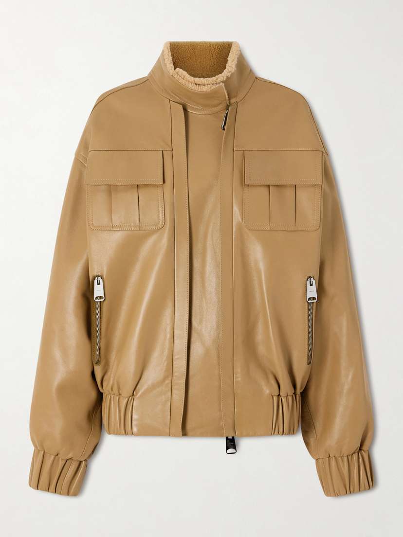 Malone Shearling Bomber Jacket