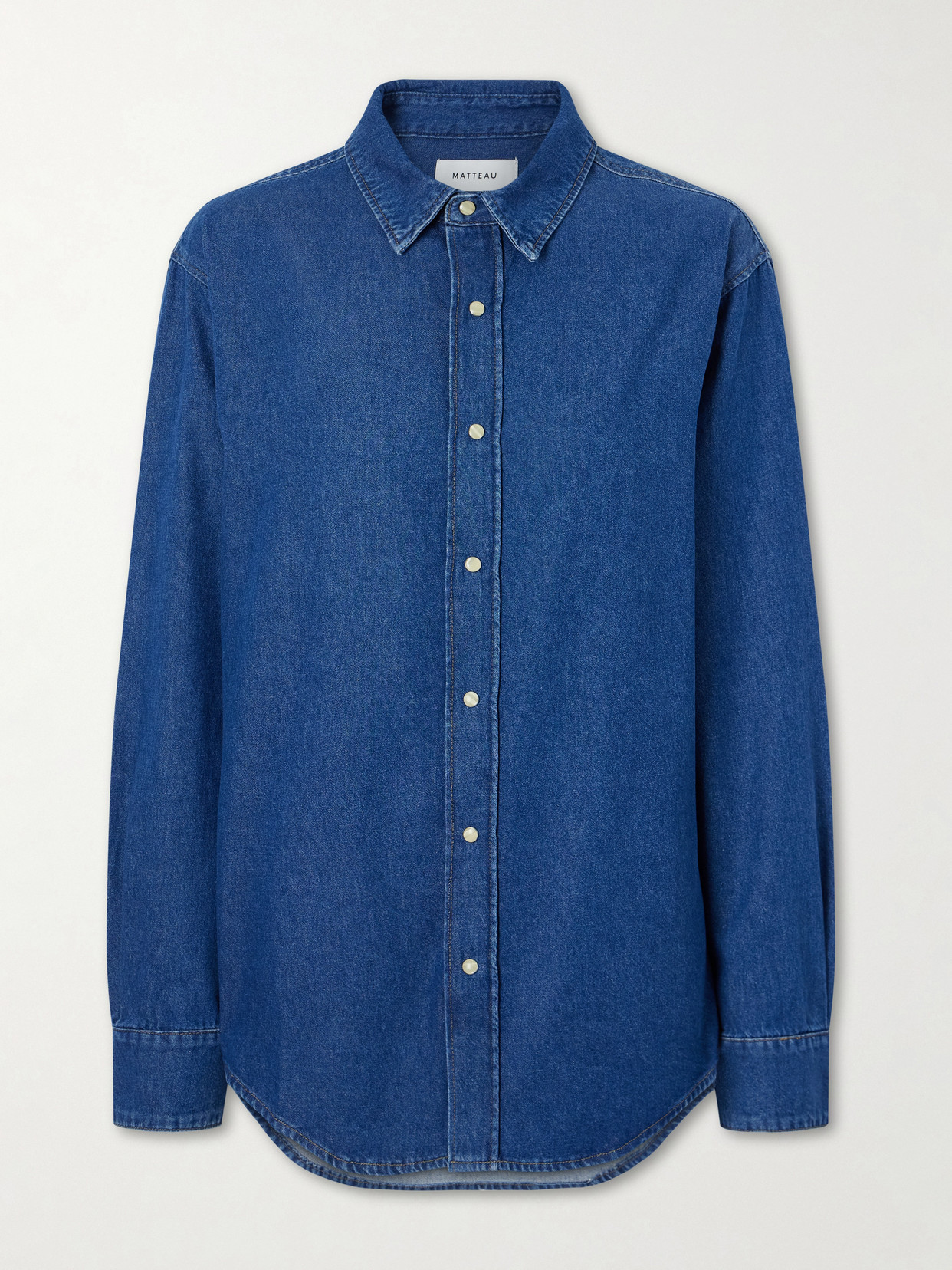 Matteau Denim Shirt In Blue