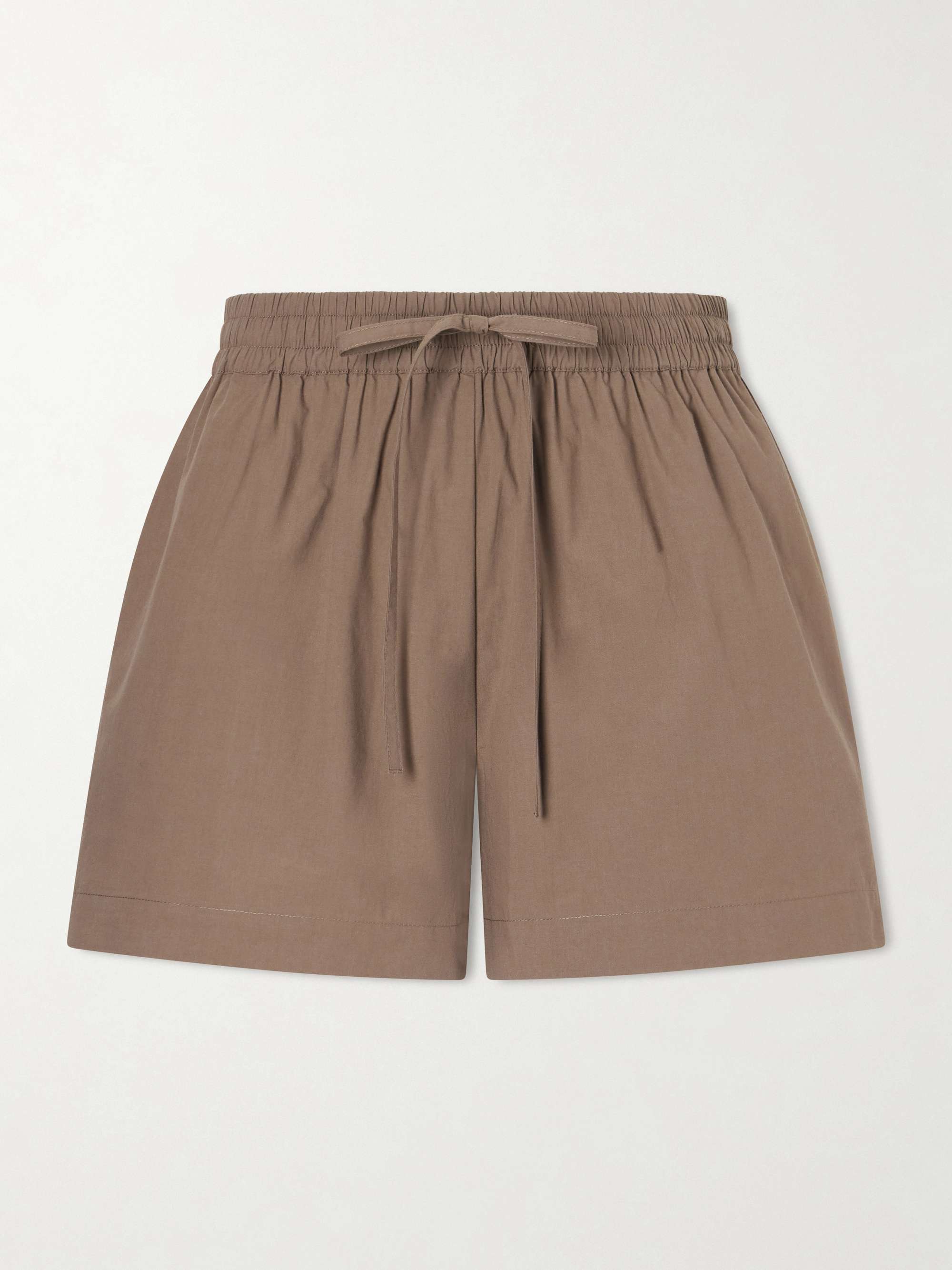 MATTEAU Organic cotton-poplin shorts