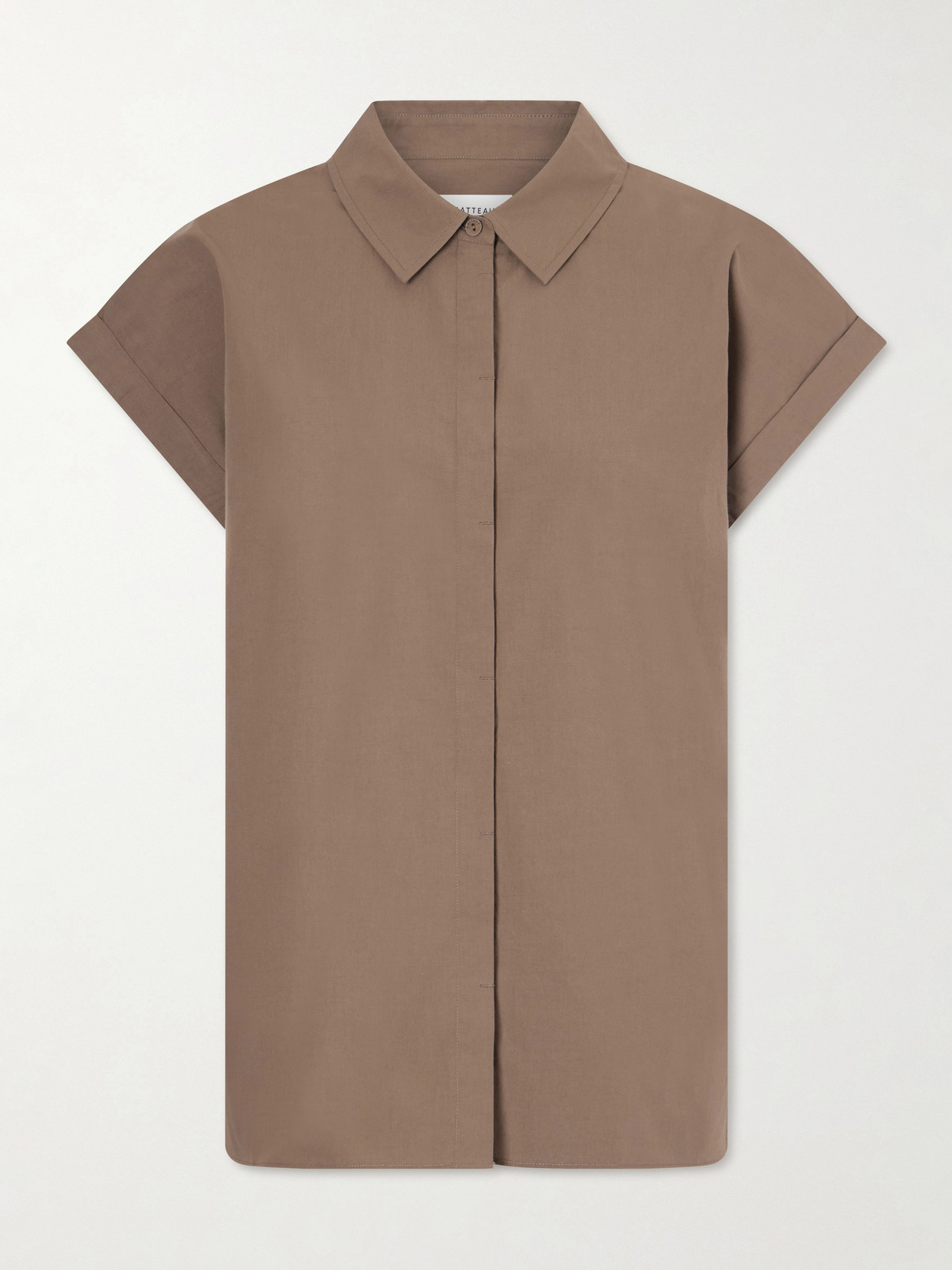 Organic Cotton-Poplin Shirt