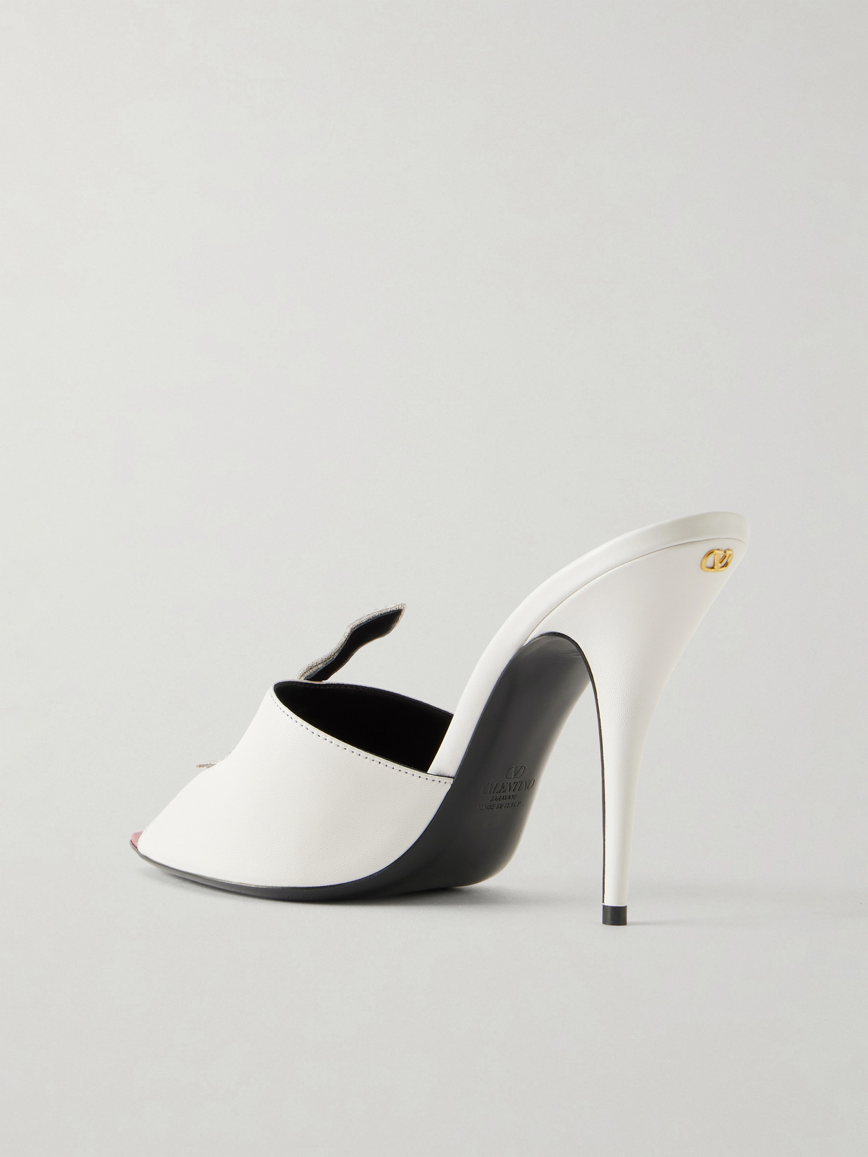 Garavani - Coeur Vipère 105 Crystal-Embellished Mules