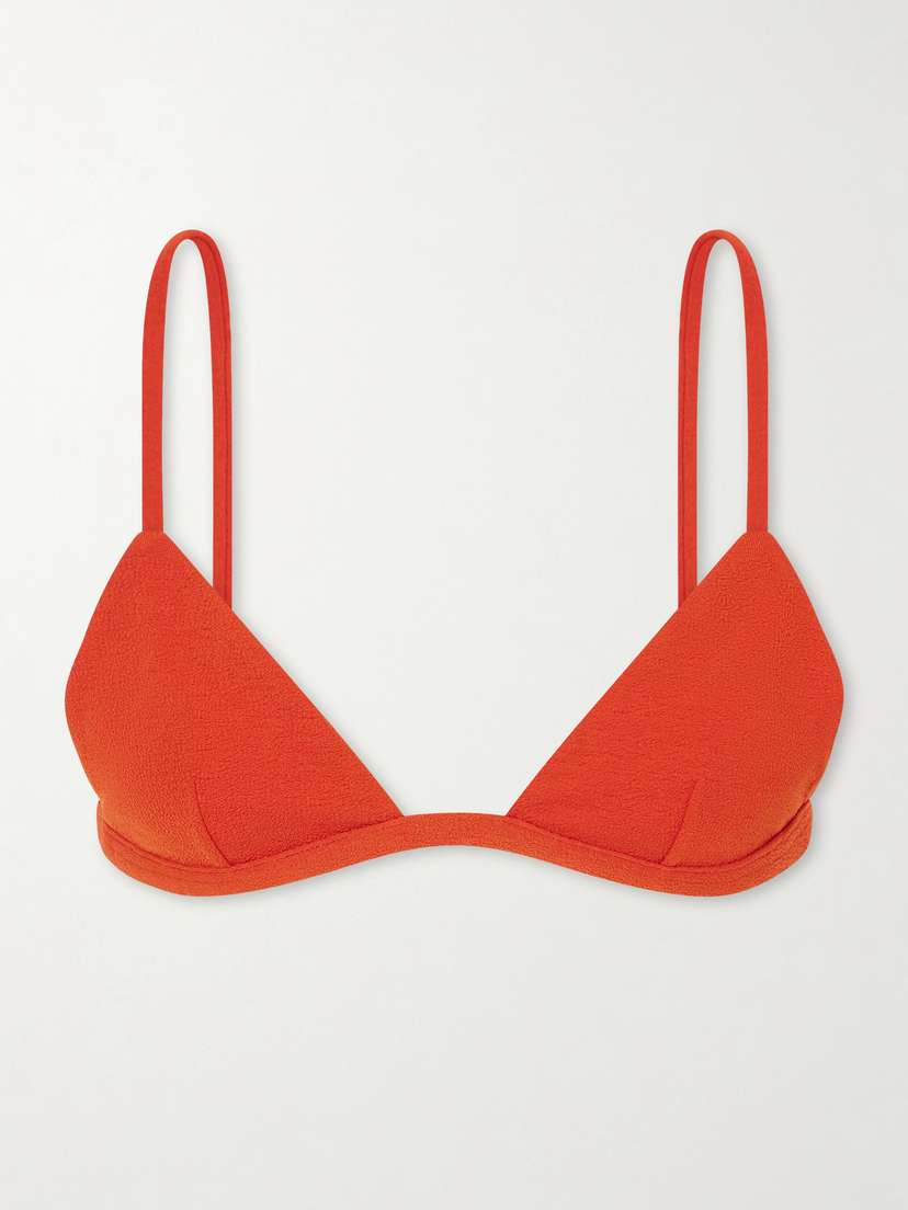 Matteau Crinkled Triangle Bikini Top | Thumbnail 4
