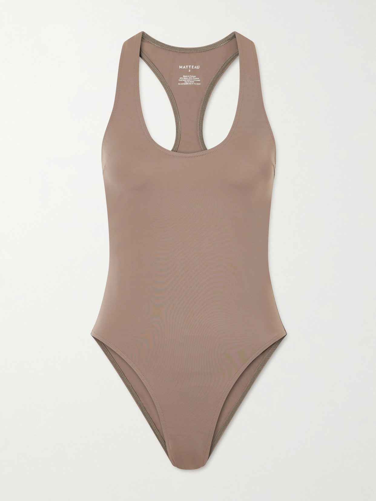 Matteau Maillot Racerback Swimsuit In Blue
