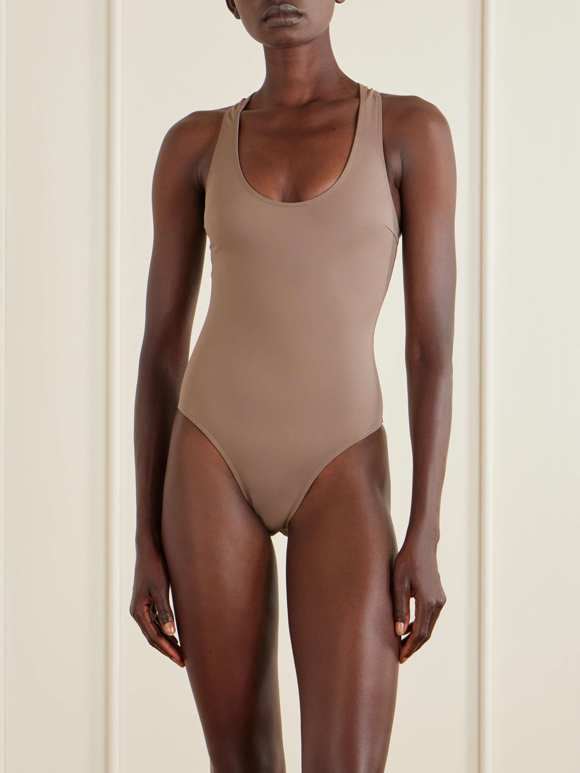 MATTEAU The Racer Back stretch-REPREVE swimsuit