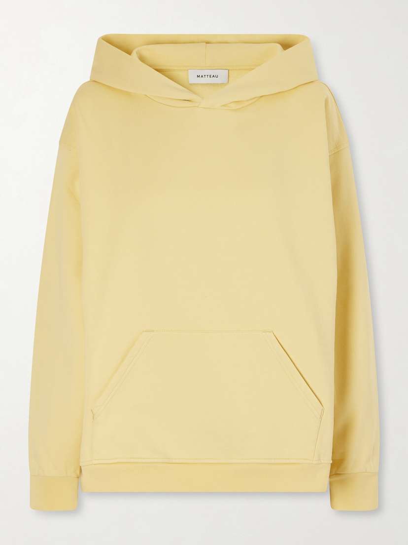 Matteau Organic Cotton-jersey Hoodie