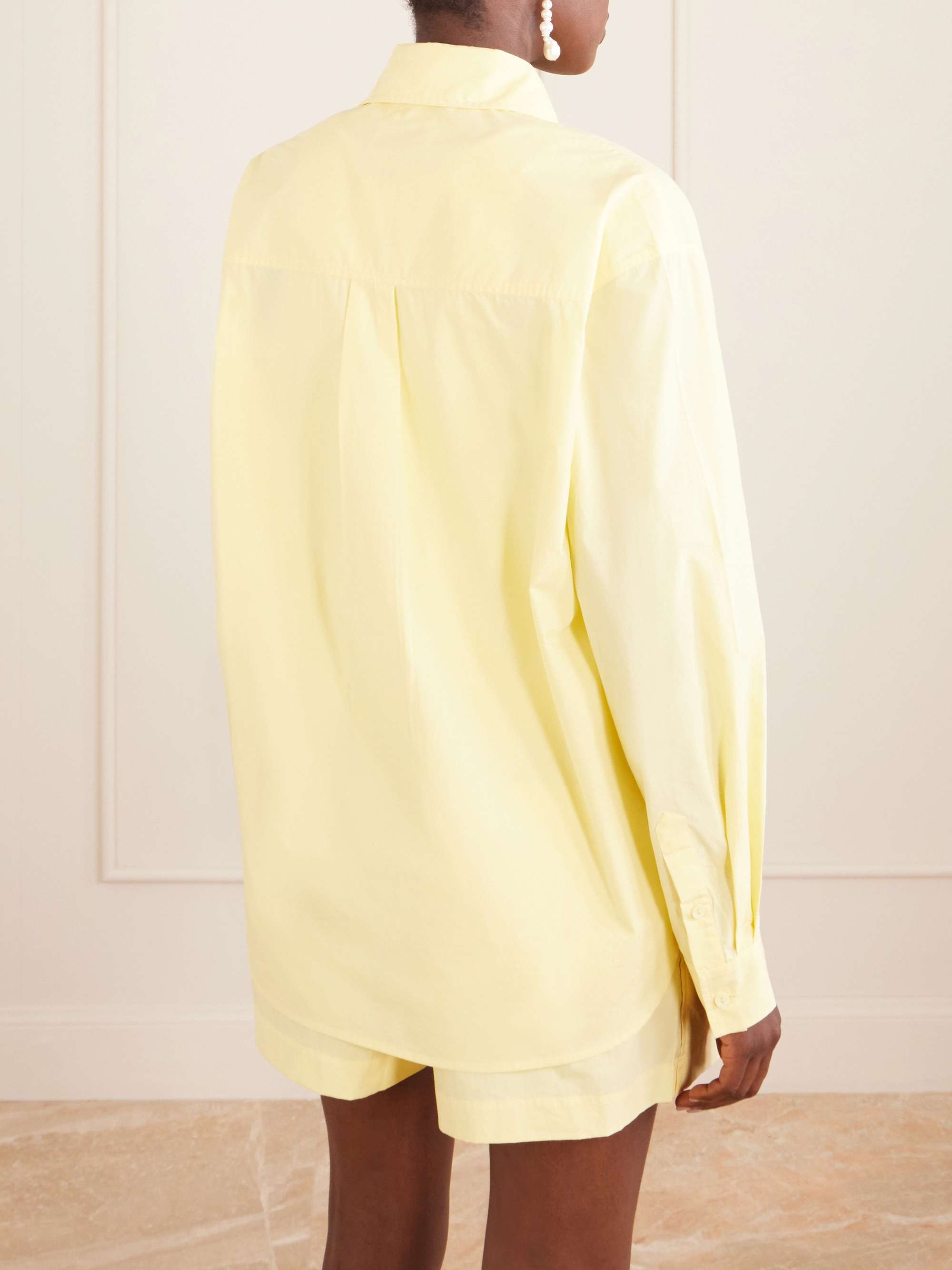 MATTEAU Cotton-poplin shirt