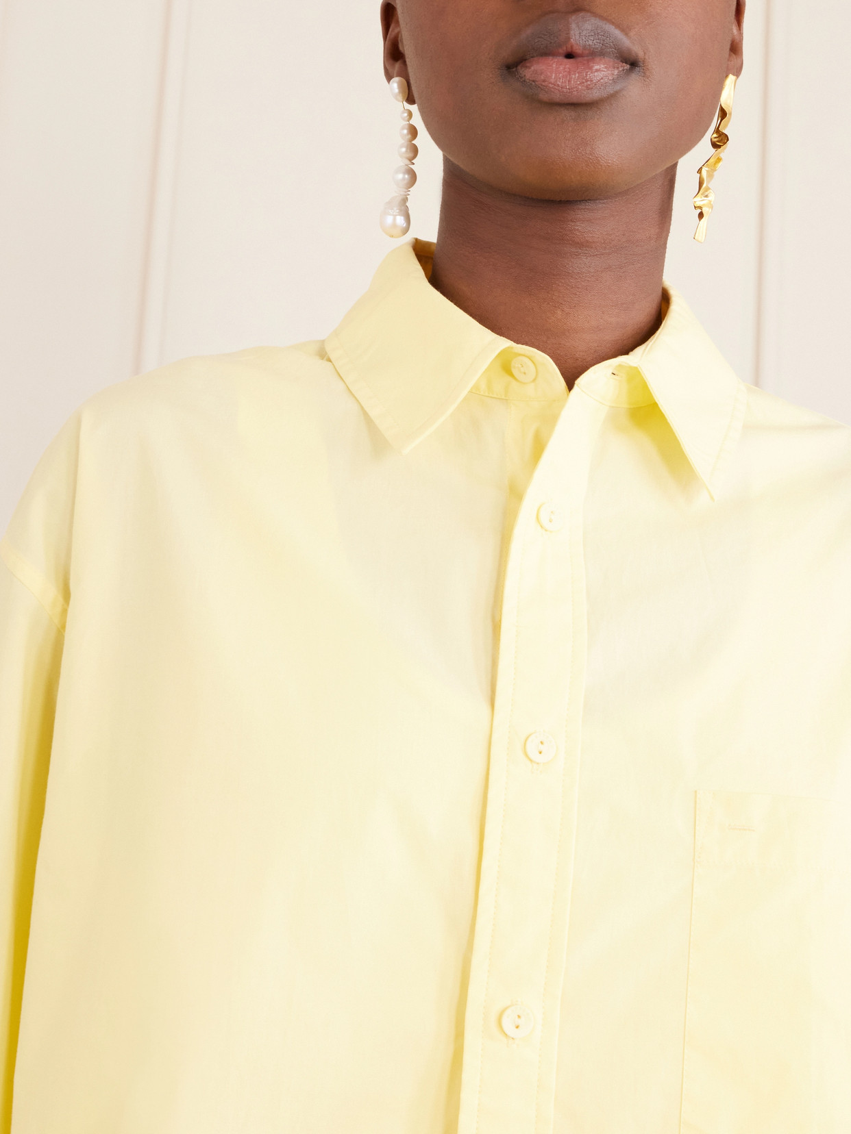 Organic Cotton-Poplin Shirt