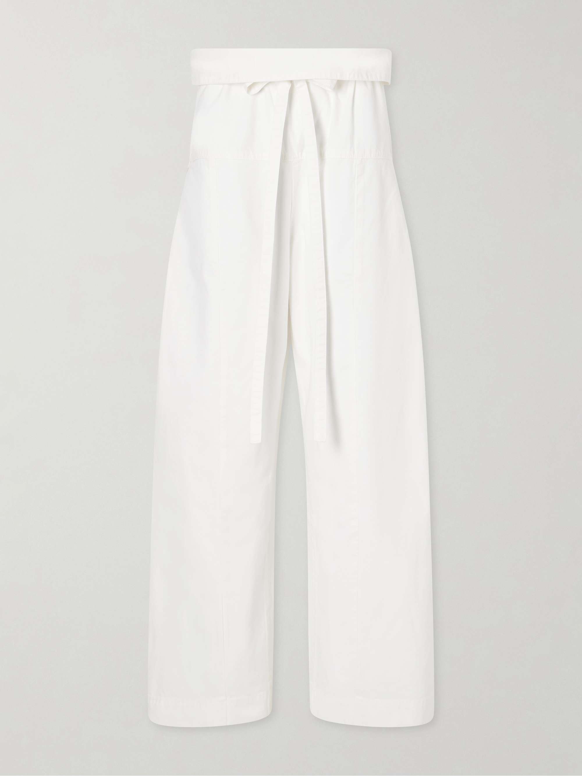MATTEAU Fisherman cotton-twill pants