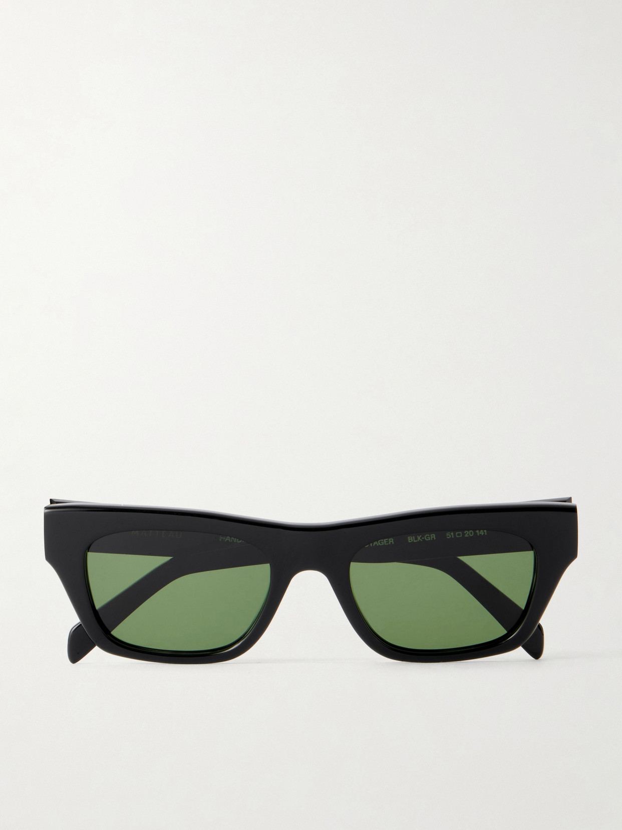 Matteau Voyager Square-frame Acetate Sunglasses In Green