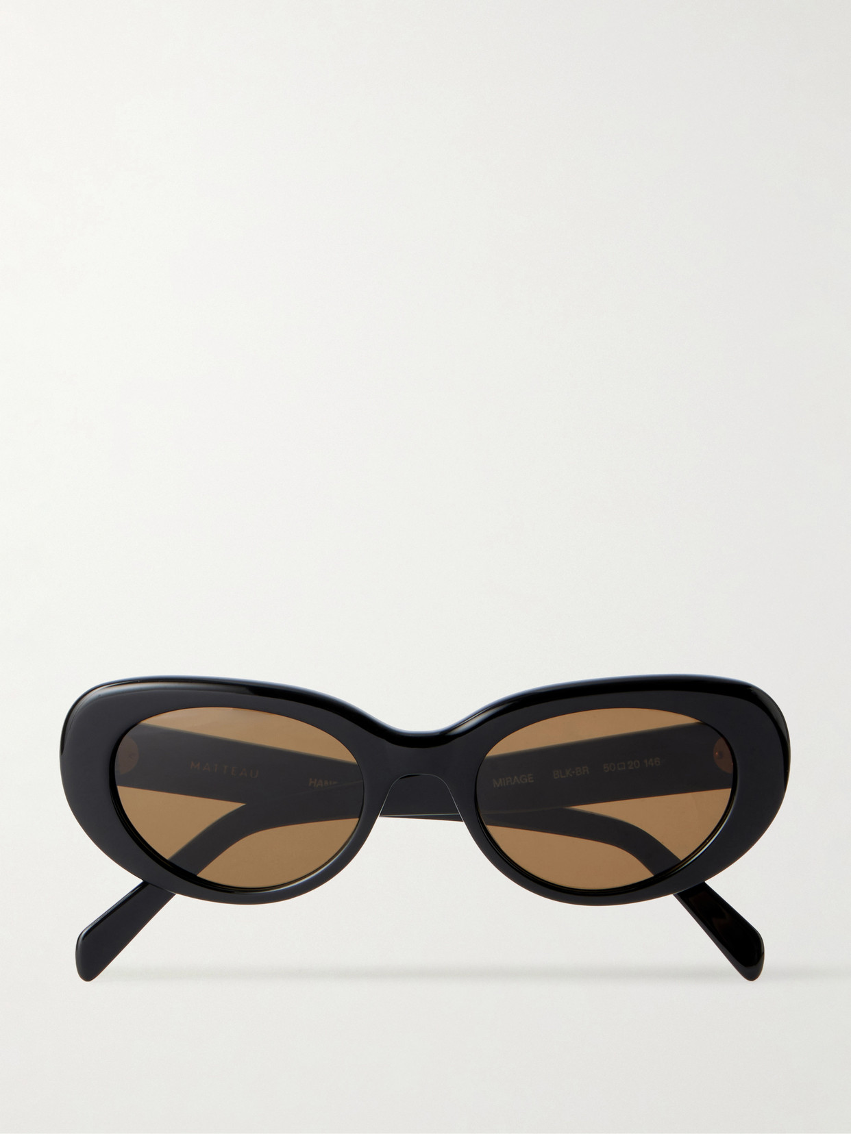 Matteau Mirage Cat-eye Acetate Sunglasses In Brown