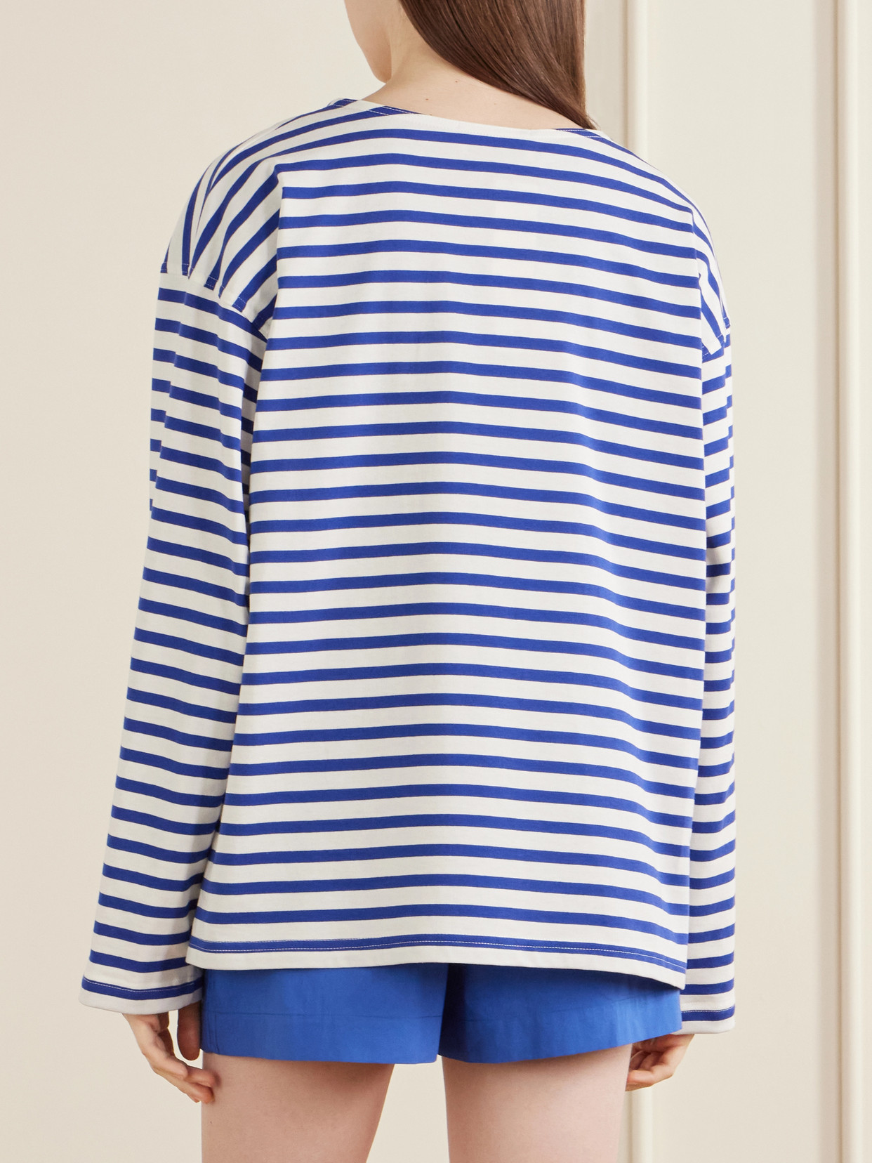 Breton Striped Cotton-Jersey T-Shirt