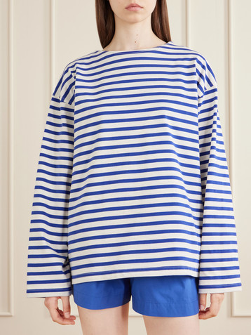 Matteau Breton striped cotton-jersey T-shirt