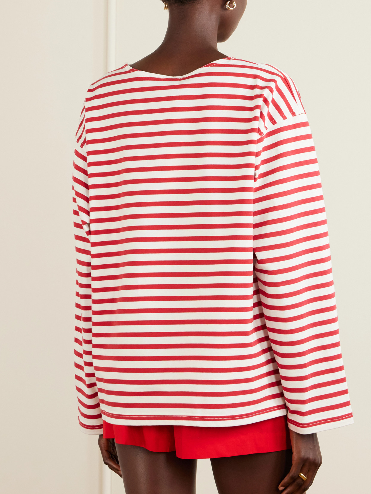 Breton Striped Cotton-Jersey T-Shirt