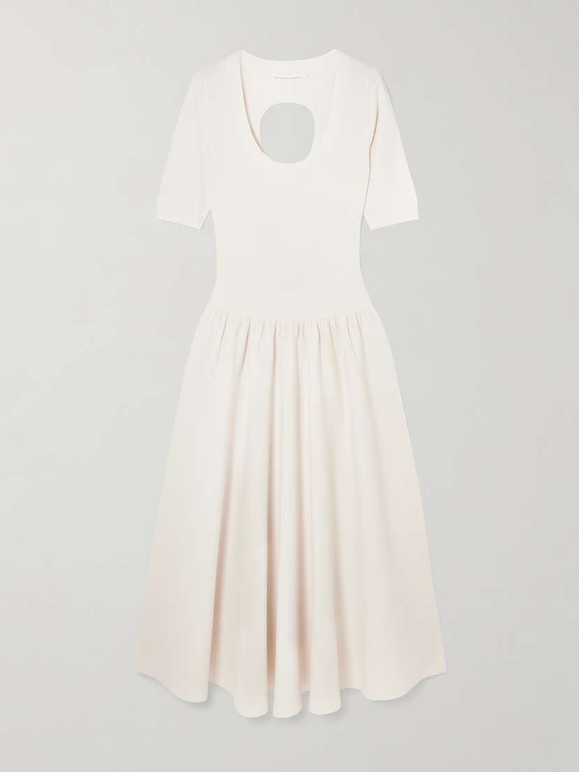 Maria McManus Cutout Jersey Maxi Dress