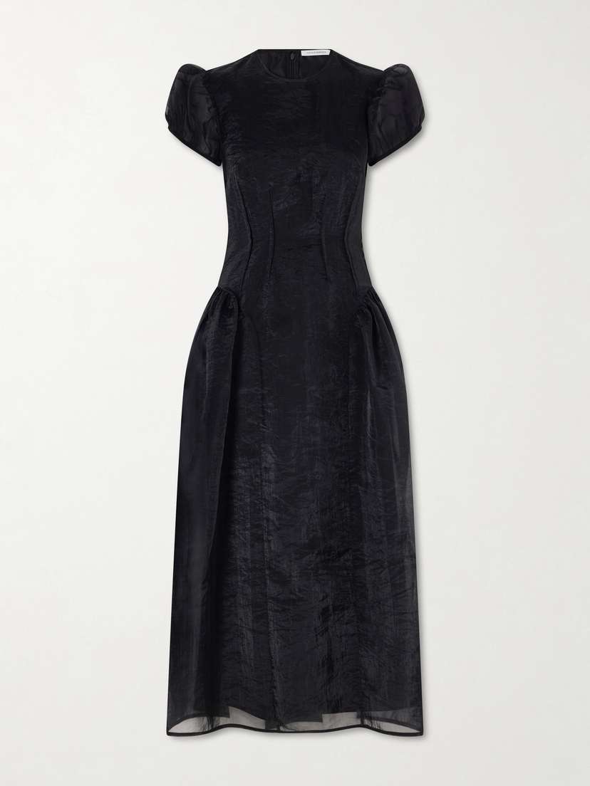 Cecilie Bahnsen Cleopatra Organza Midi Dress