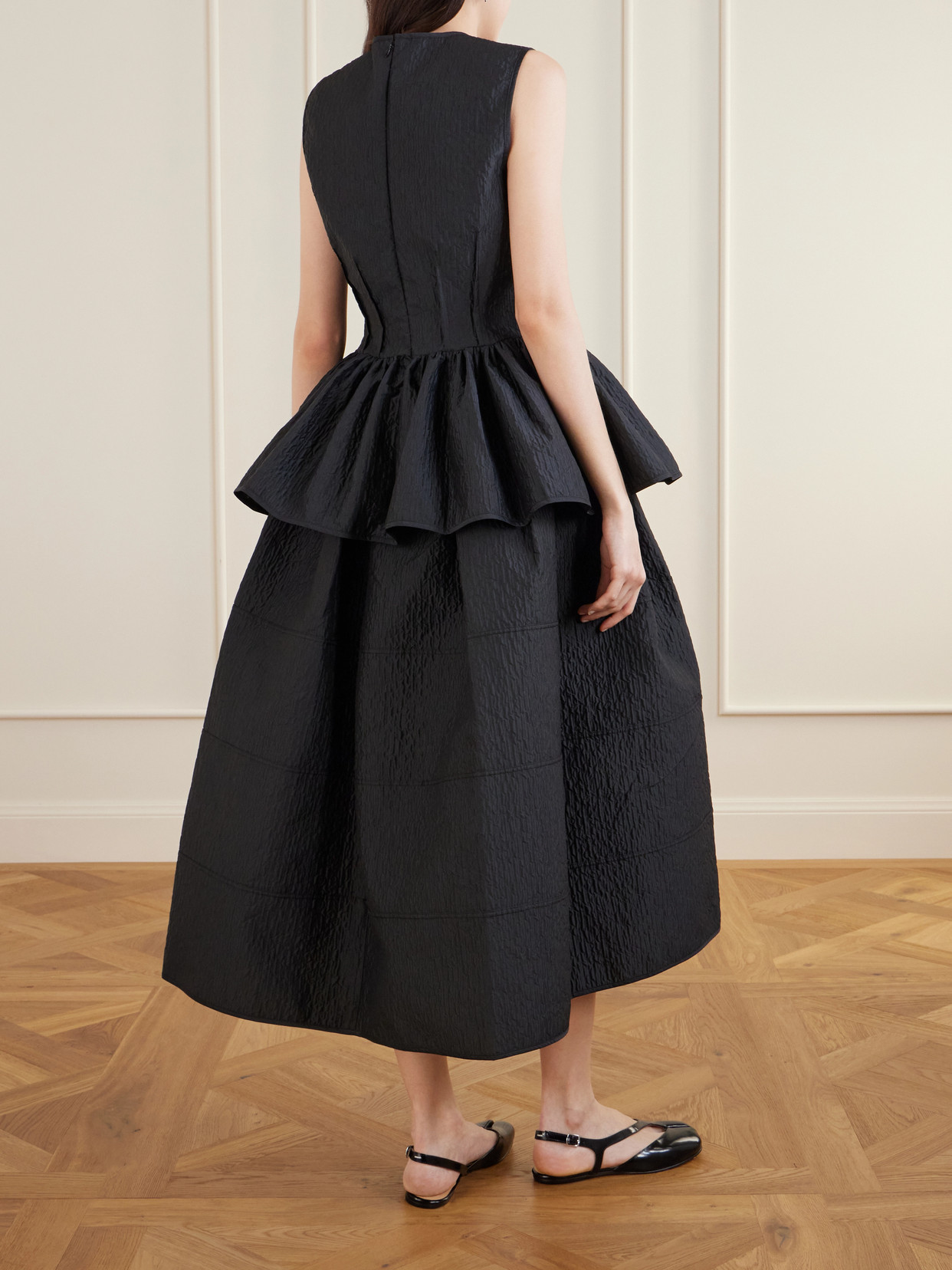 Daimi Ruffled Cloqué Top