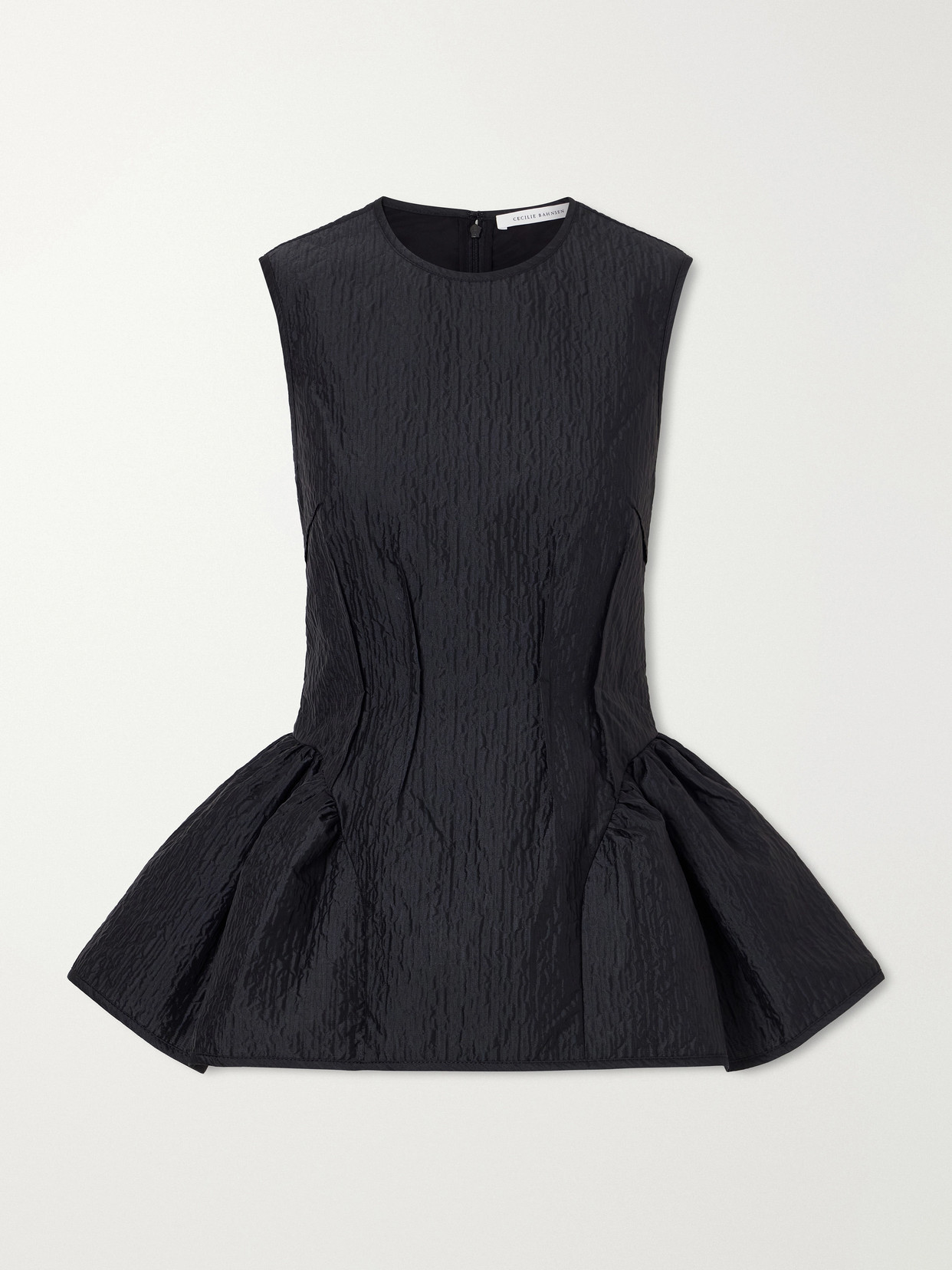 Daimi Ruffled Cloqué Top