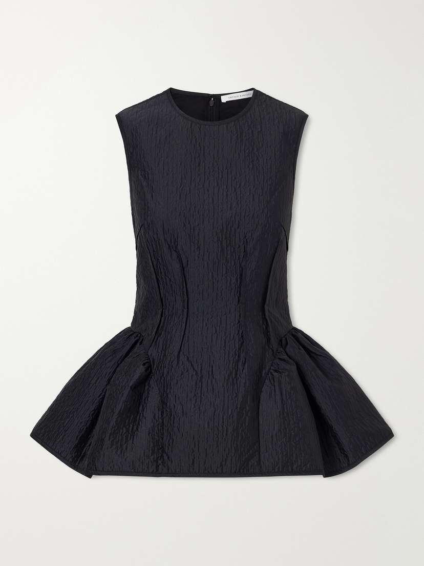 Cecilie Bahnsen Daimi Ruffled Cloqué Top