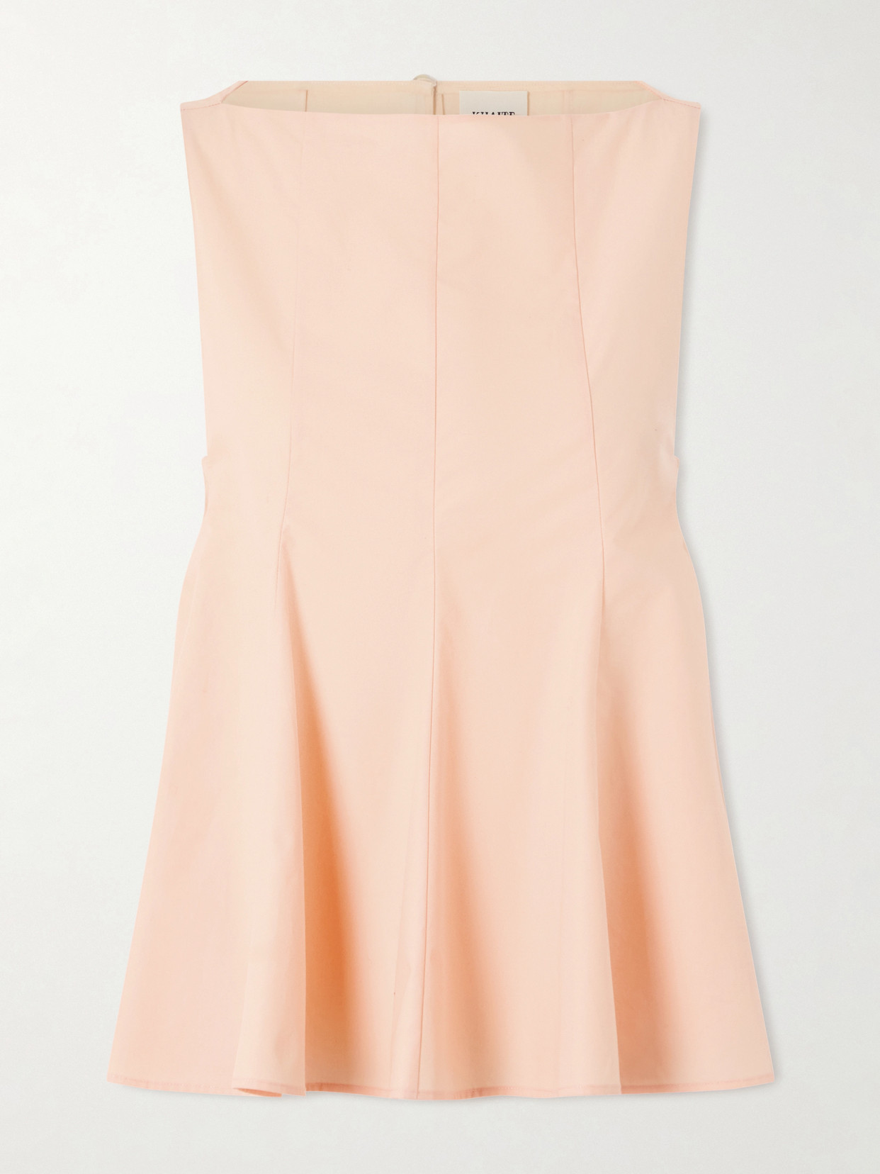 Marita Paneled Cotton-Poplin Blouse