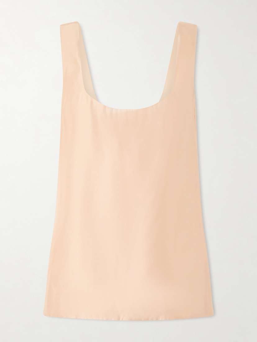 Khaite Parker Satin-twill Tank