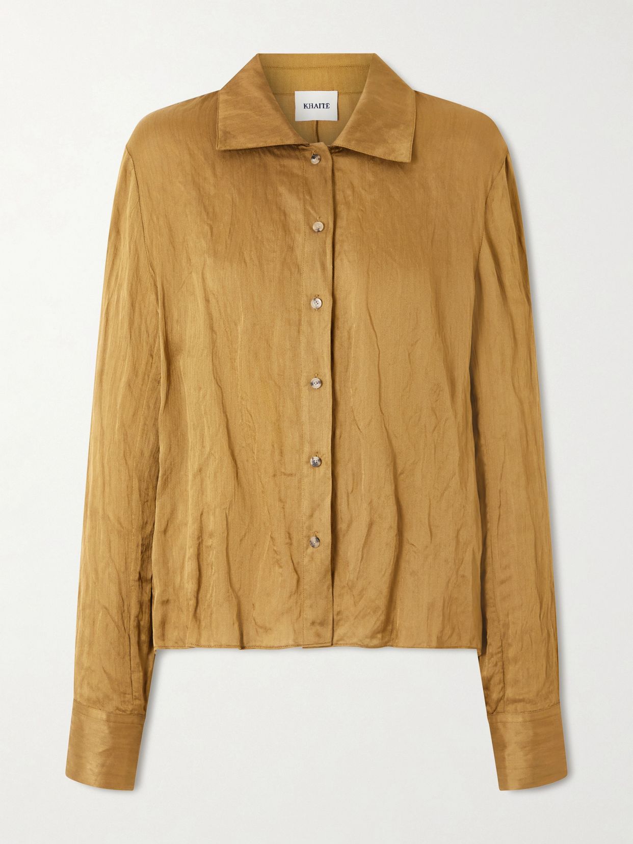 jaylin crinkled voile shirt