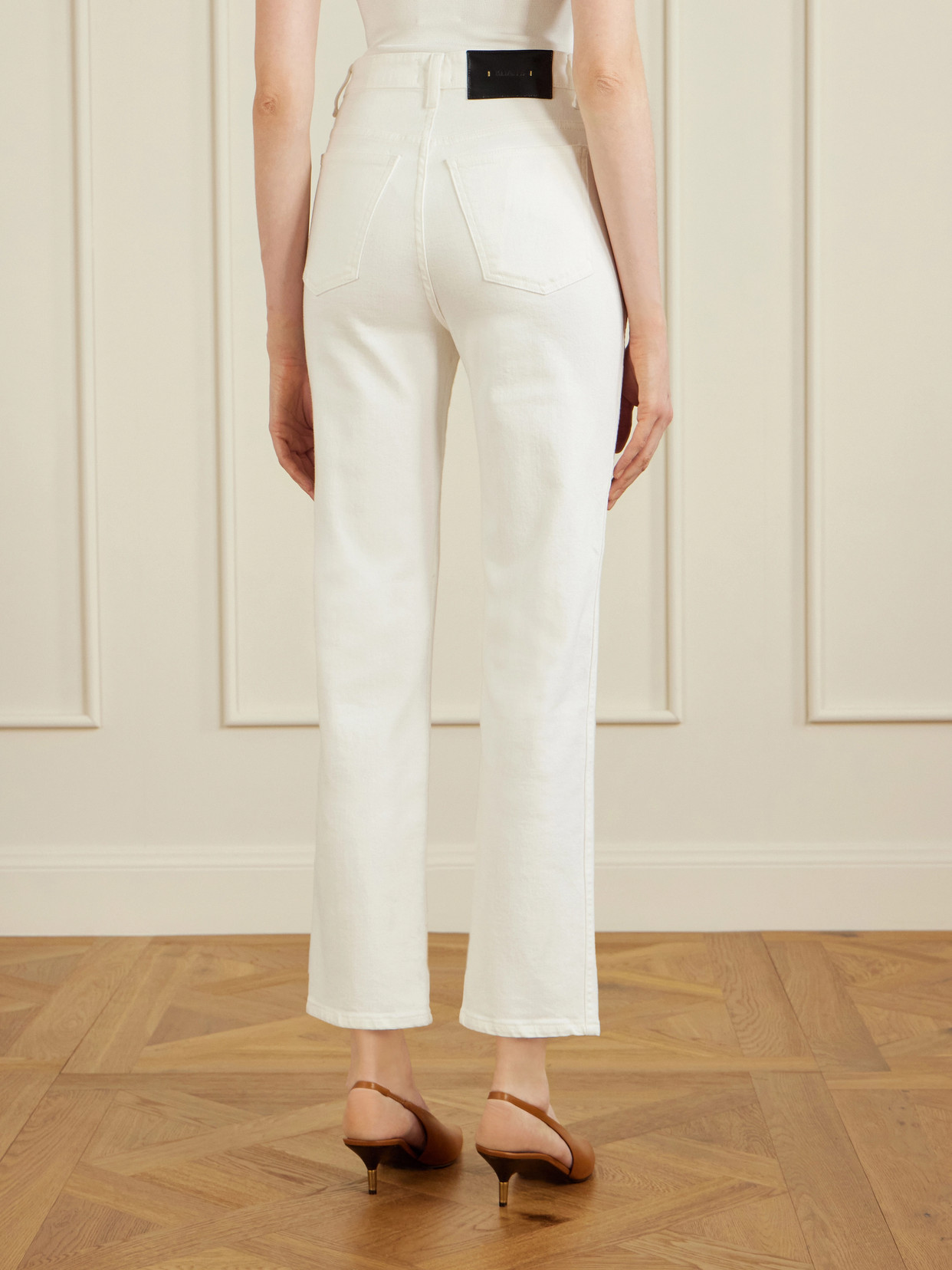 Abigail High-Rise Straight-Leg Jeans