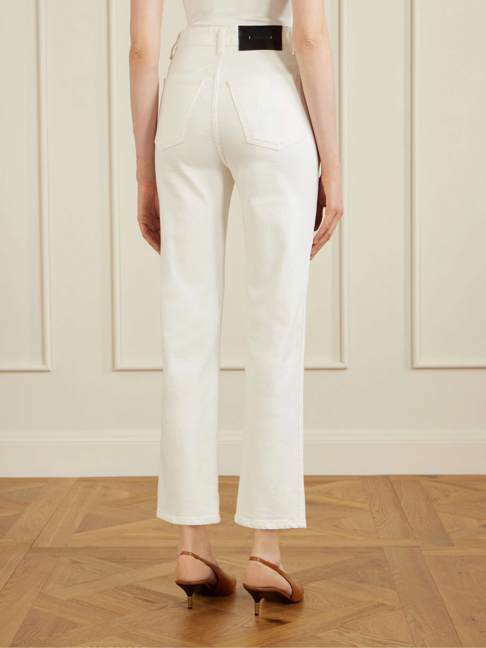 KHAITE Abigail high-rise slim-leg jeans | NET-A-PORTER